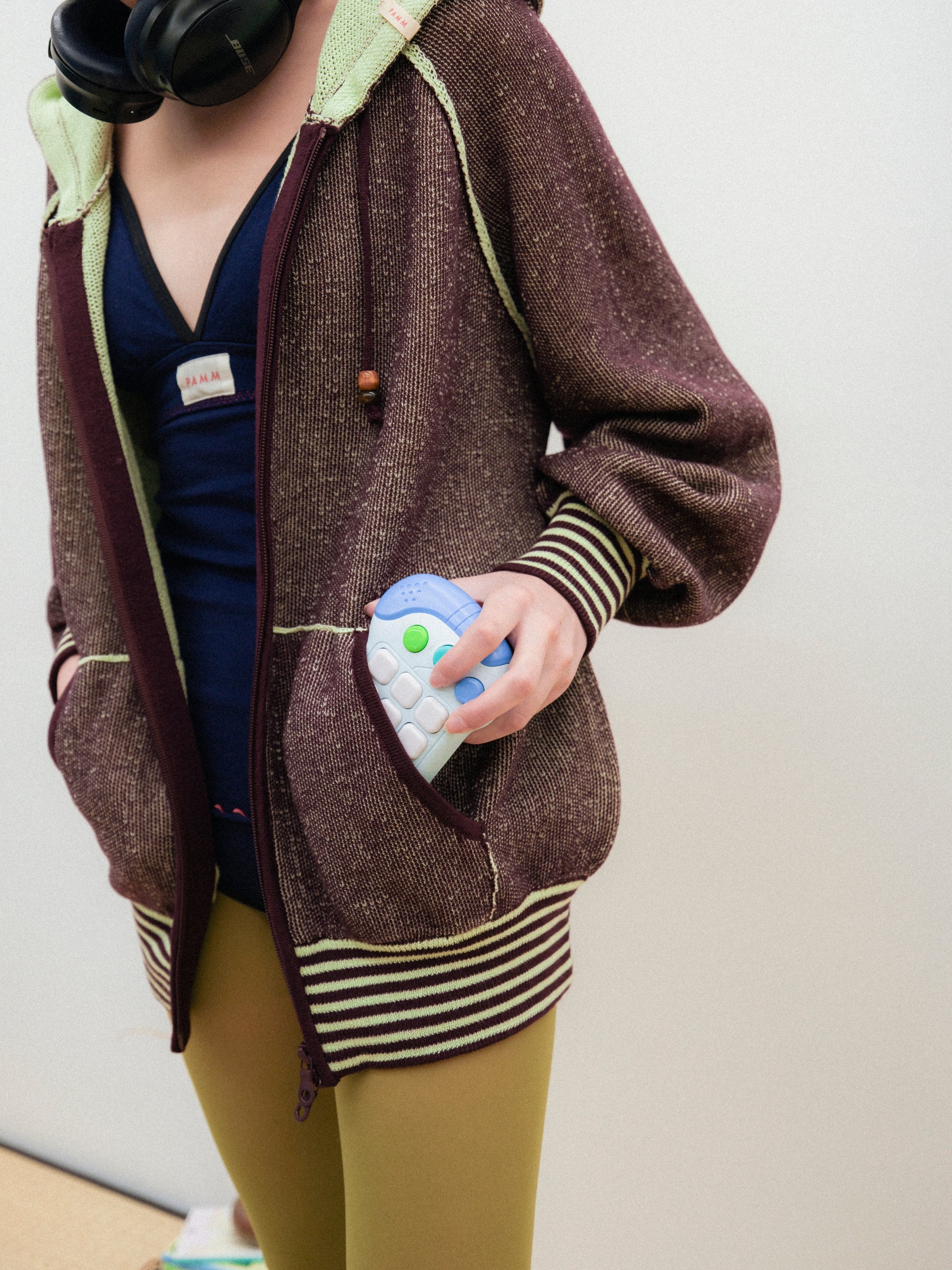日々のボーダーニットパーカー – pamm.officialstore