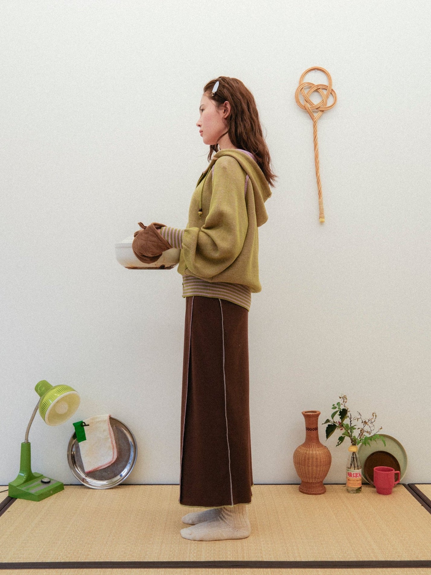 日々のボーダーニットパーカー – pamm.officialstore