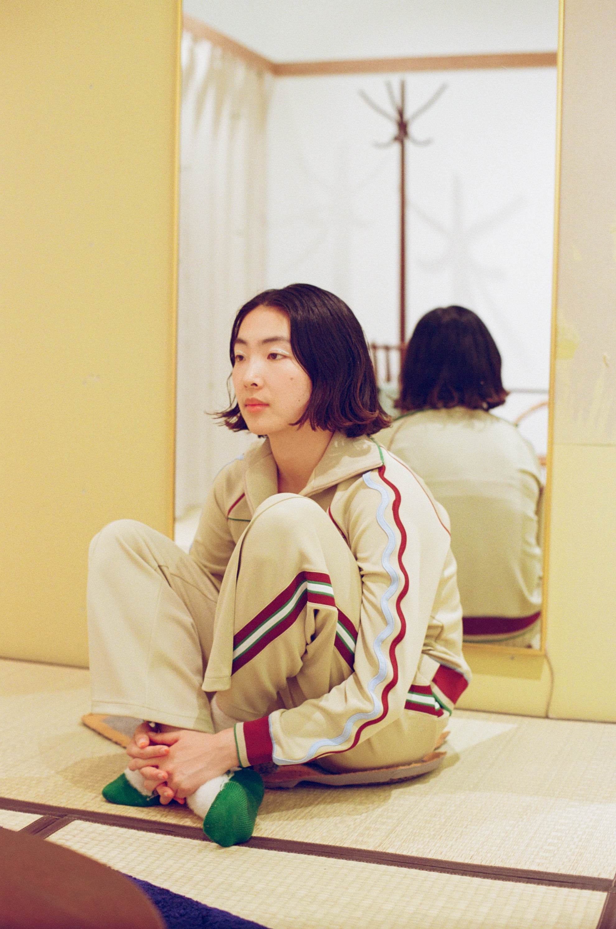pamm ホームウェアのトラックジャケット　ビスケットベージュ ホームウェアのトラックジャケット – pamm.officialstore