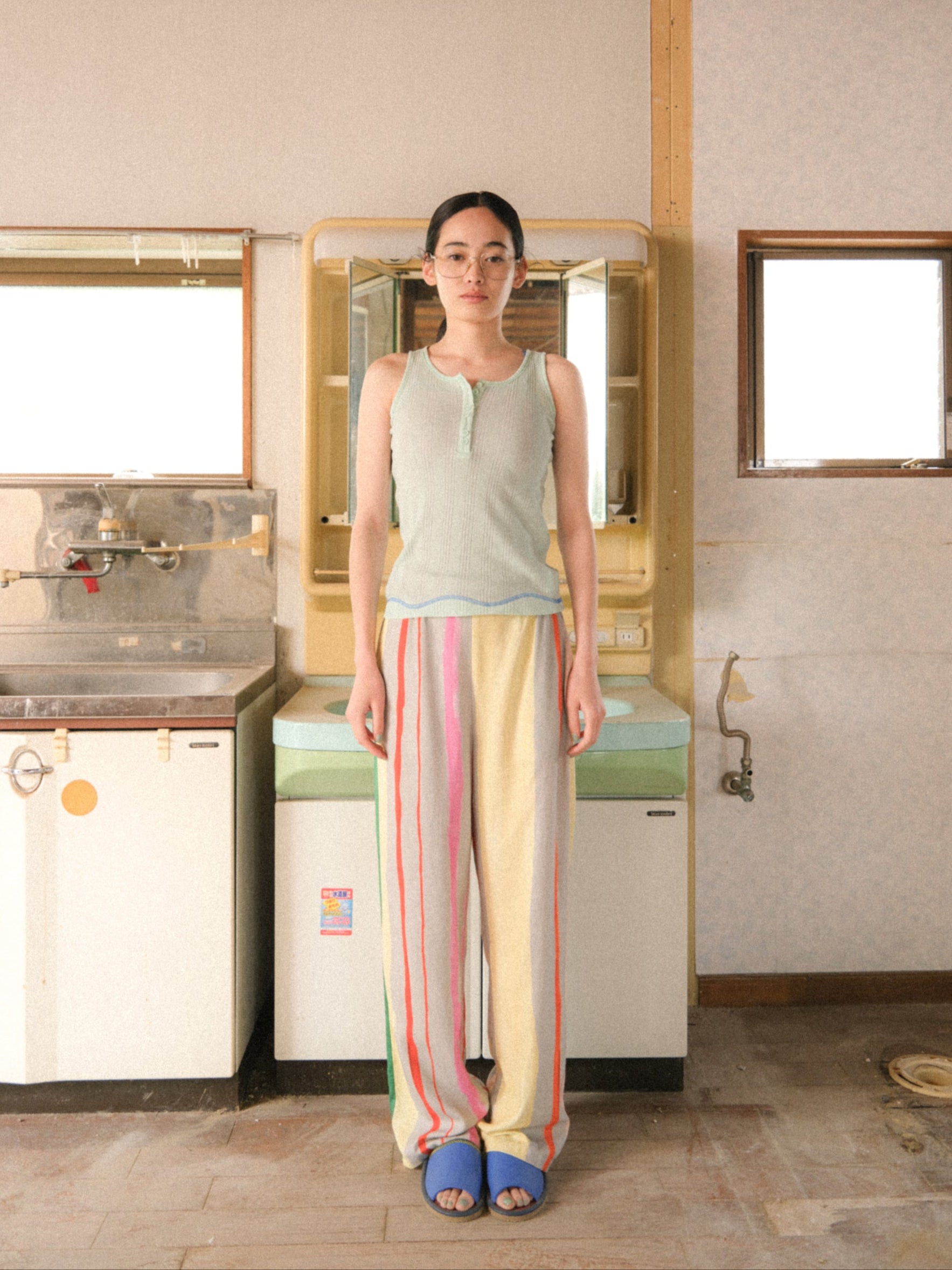 知性のストライプパンツ – pamm.officialstore