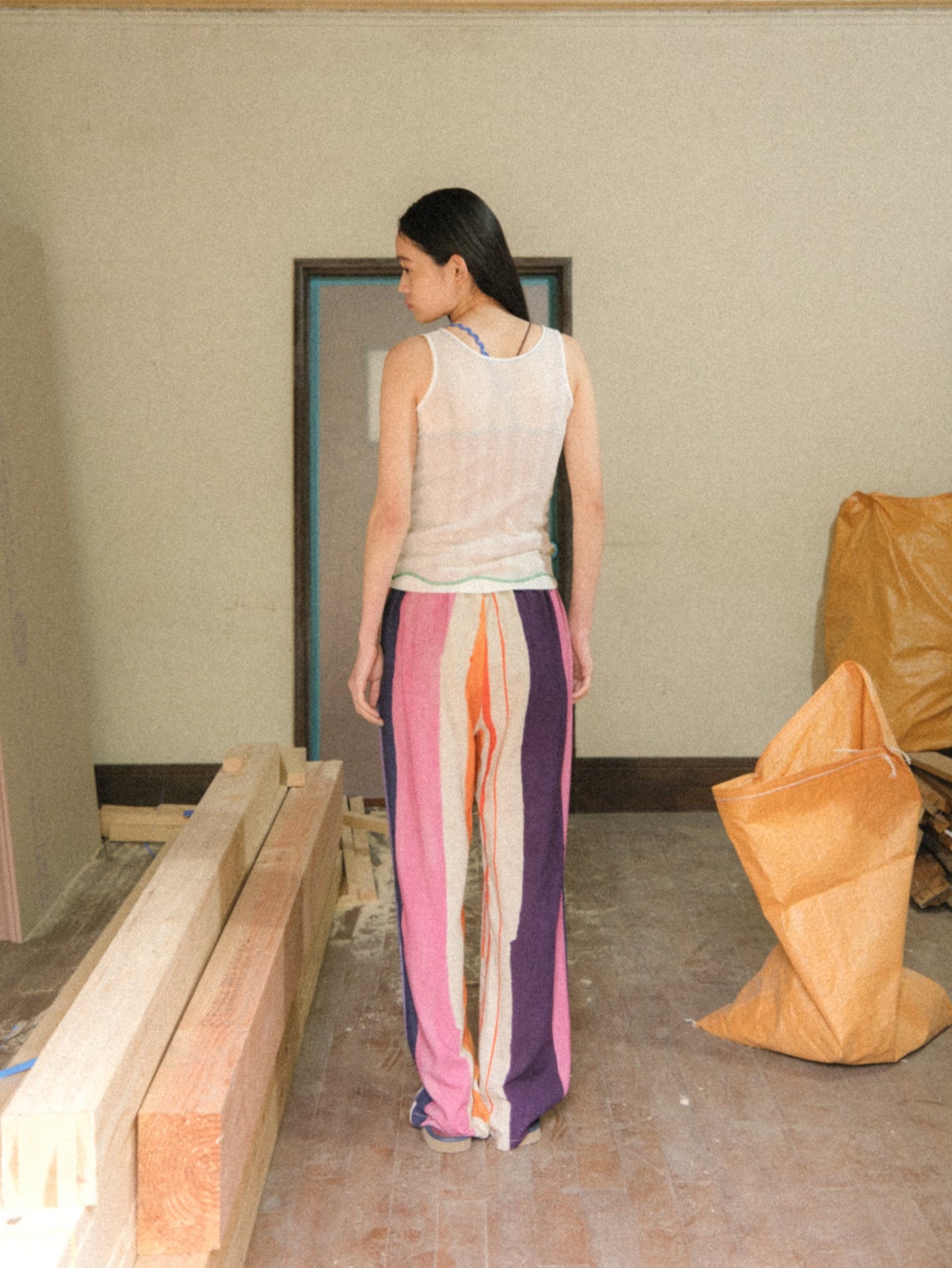 知性のストライプパンツ – pamm.officialstore