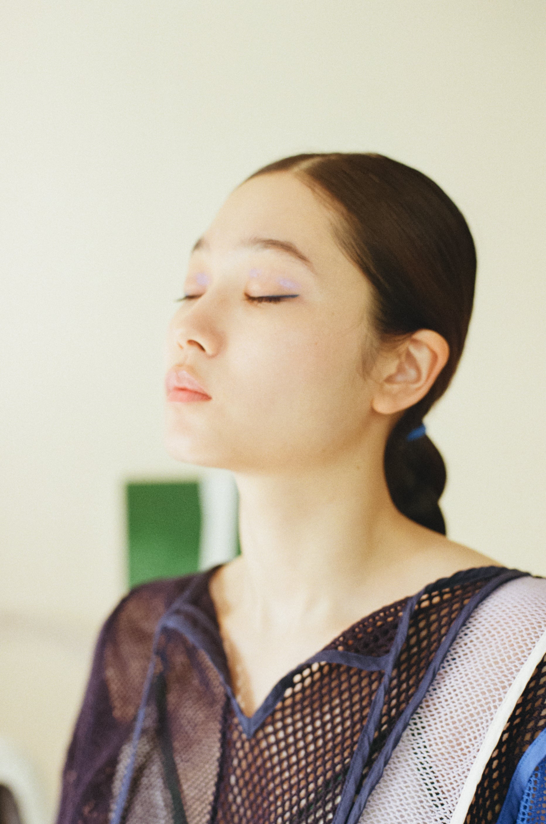 PAMM メッシュフード付きシャツ F 線と面のストライプメッシュトップス – pamm.officialstore
