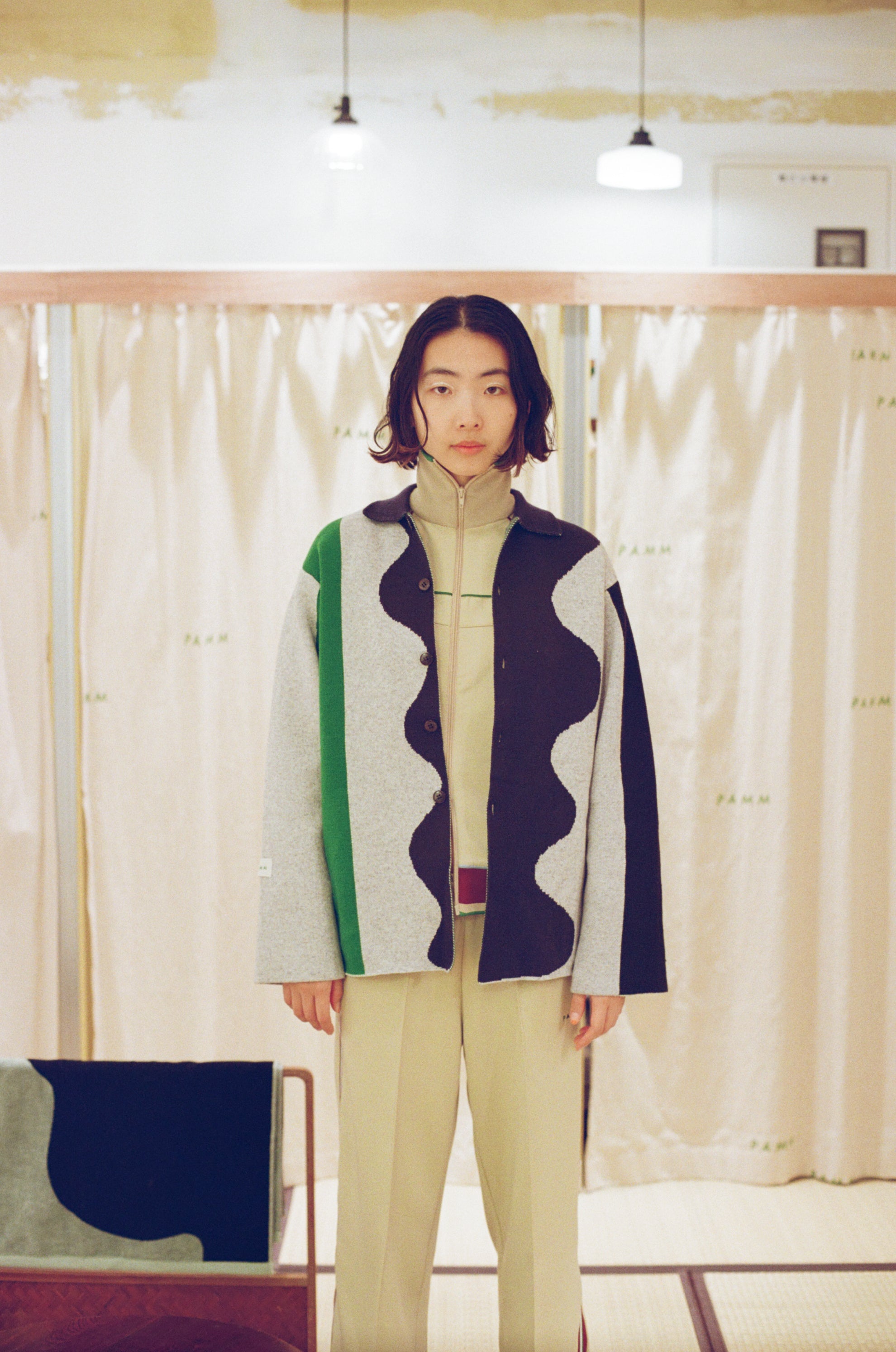 PAMM ホームウェアのニットトラックジャケット ホームウェアのニットトラックジャケット – pamm.officialstore