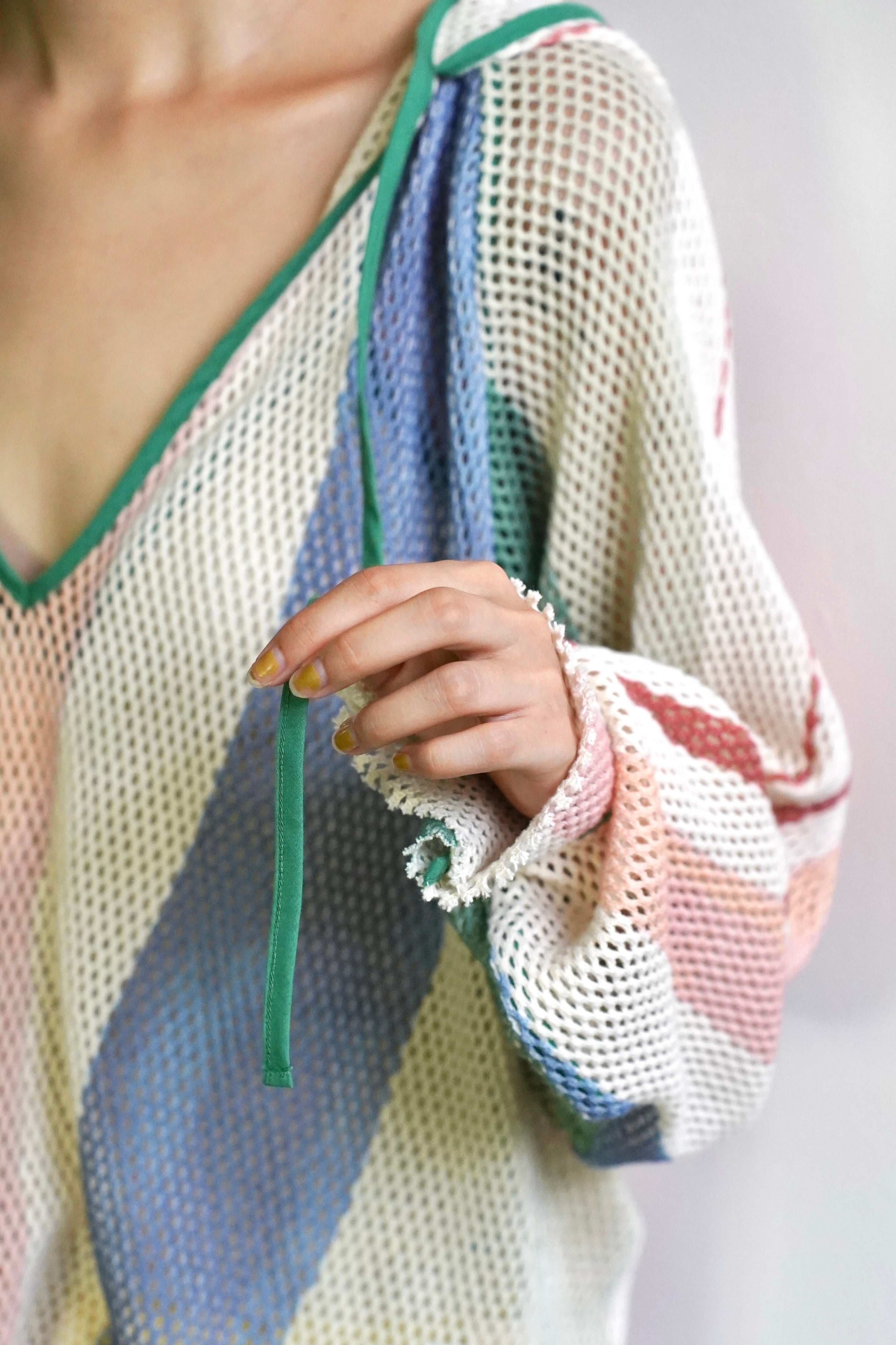 PAMM パム　知性のストライプメッシュフーディー 知性のストライプメッシュフーディー – pamm.officialstore