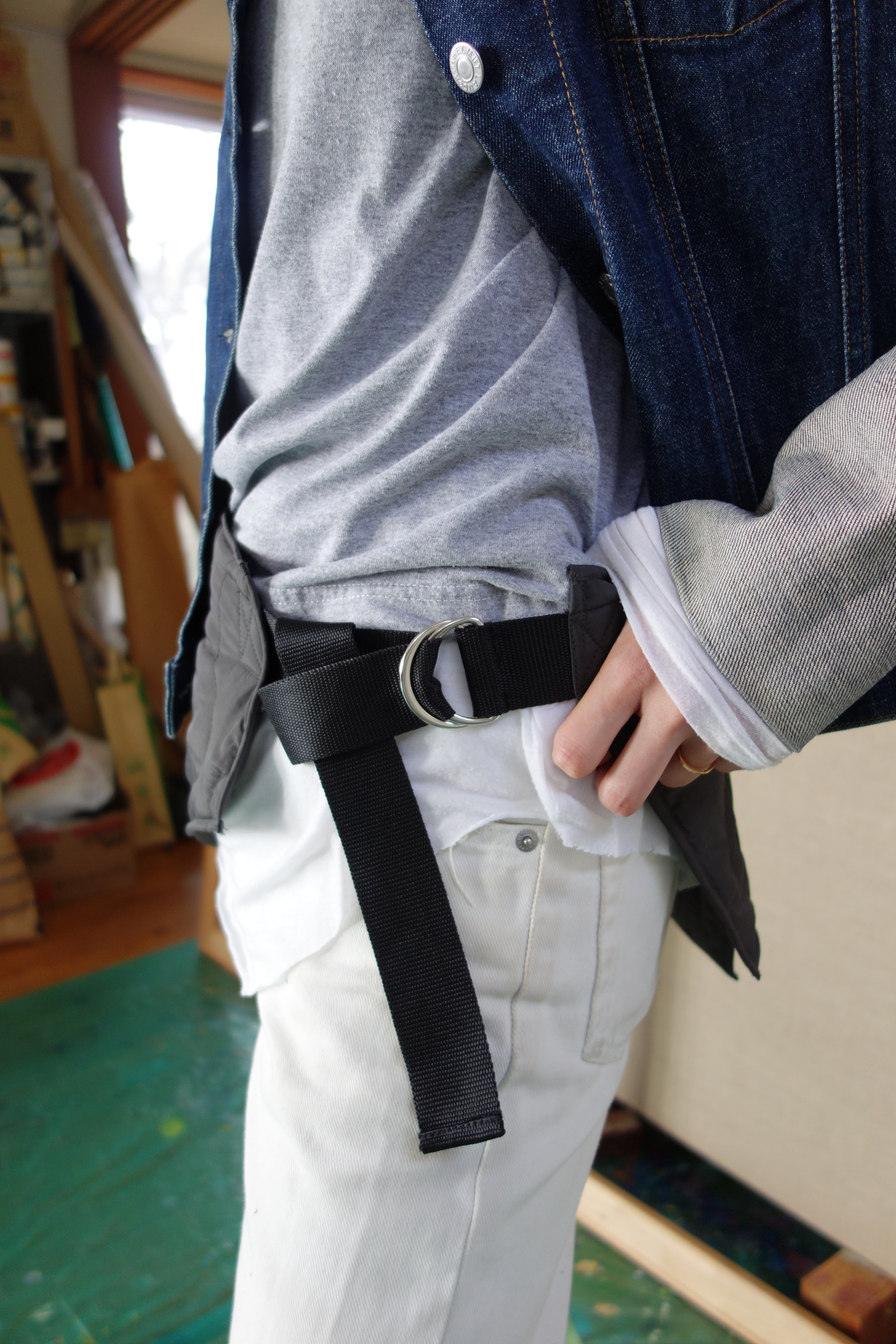 新品 PAMM × haru. アトリエのエプロンバッグ ショルダーバッグ アトリエのエプロンバック – pamm.officialstore