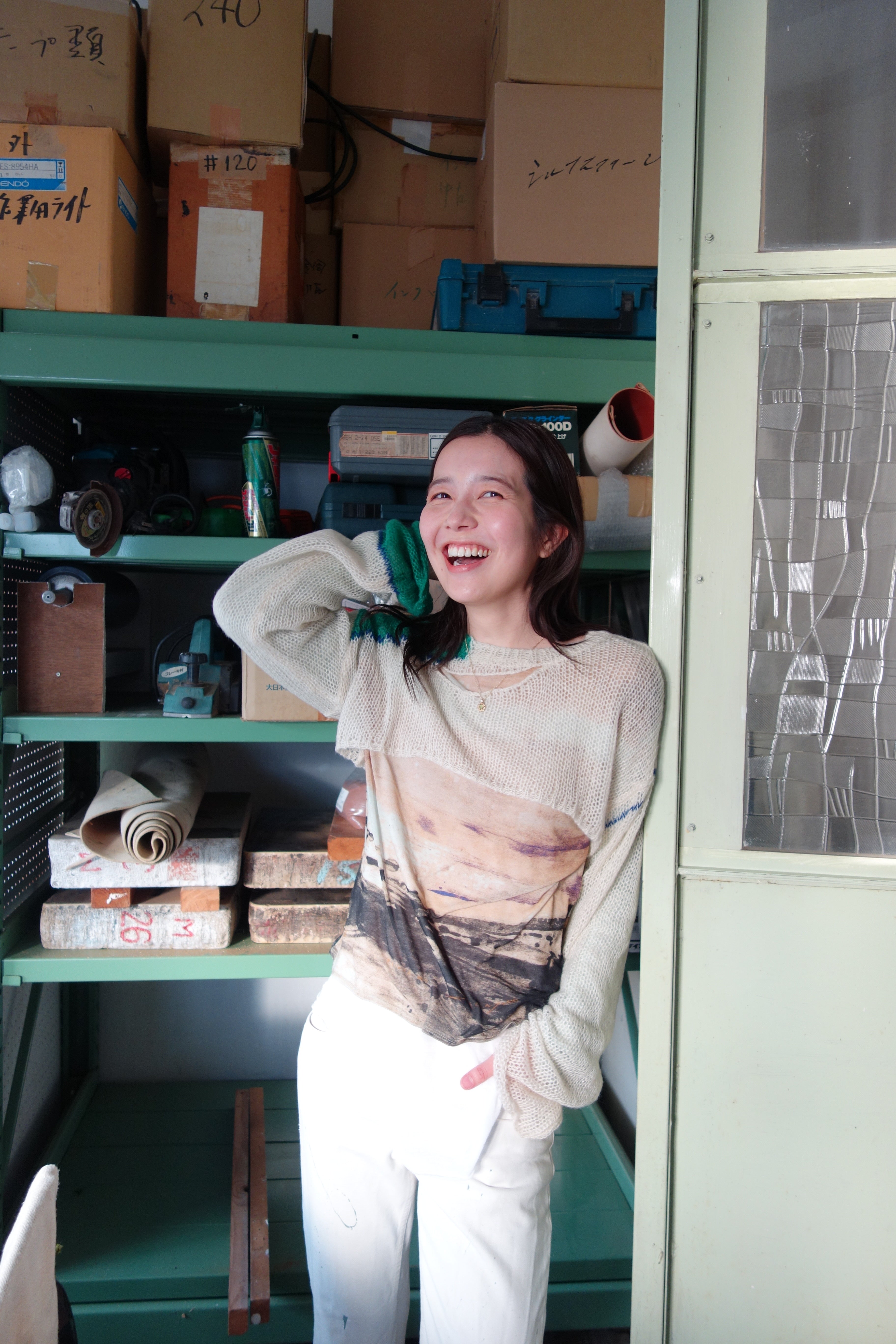 海辺の一日のショートニット – pamm.officialstore