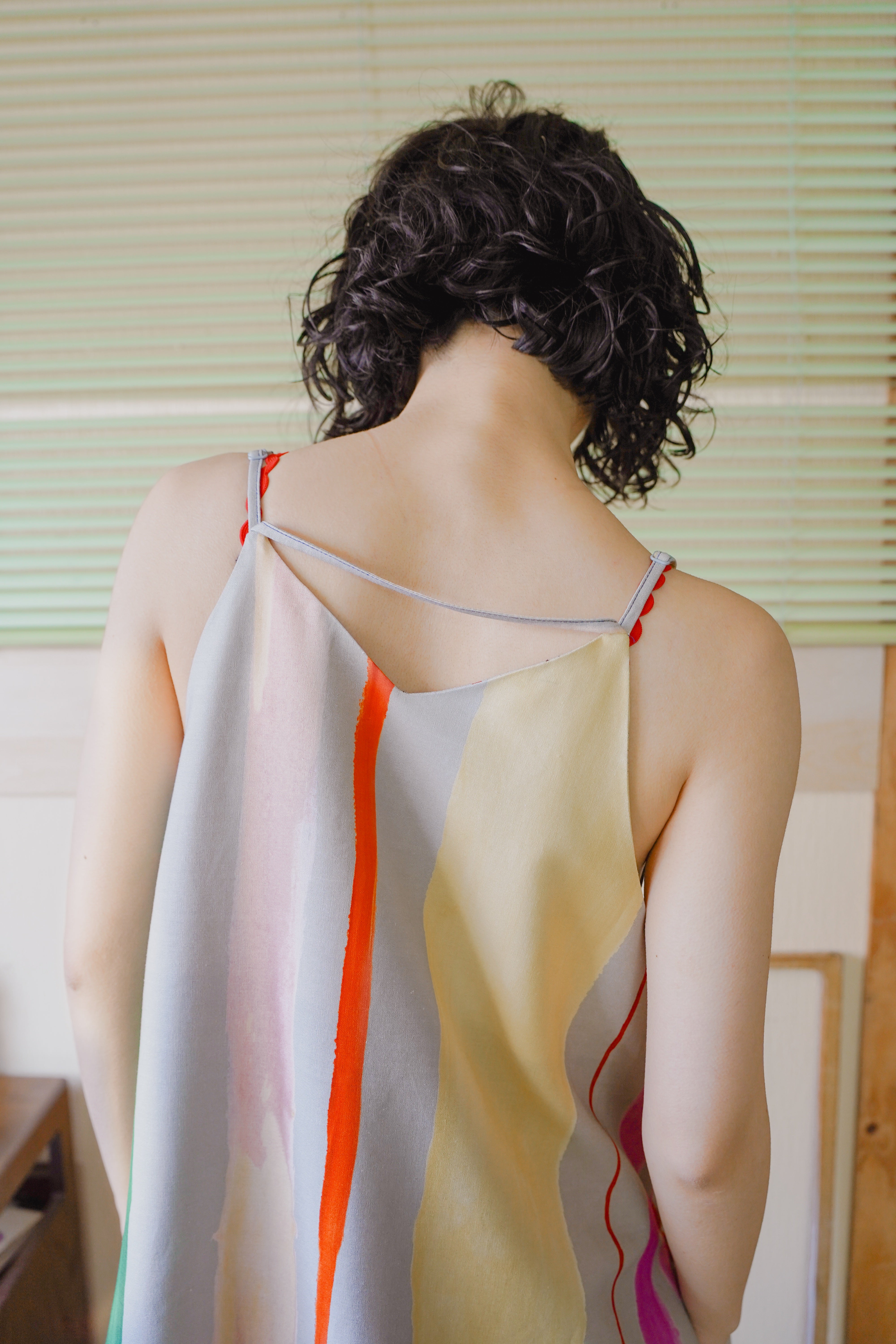 pamm ワンピース 知性のストライプキャミワンピース – pamm.officialstore