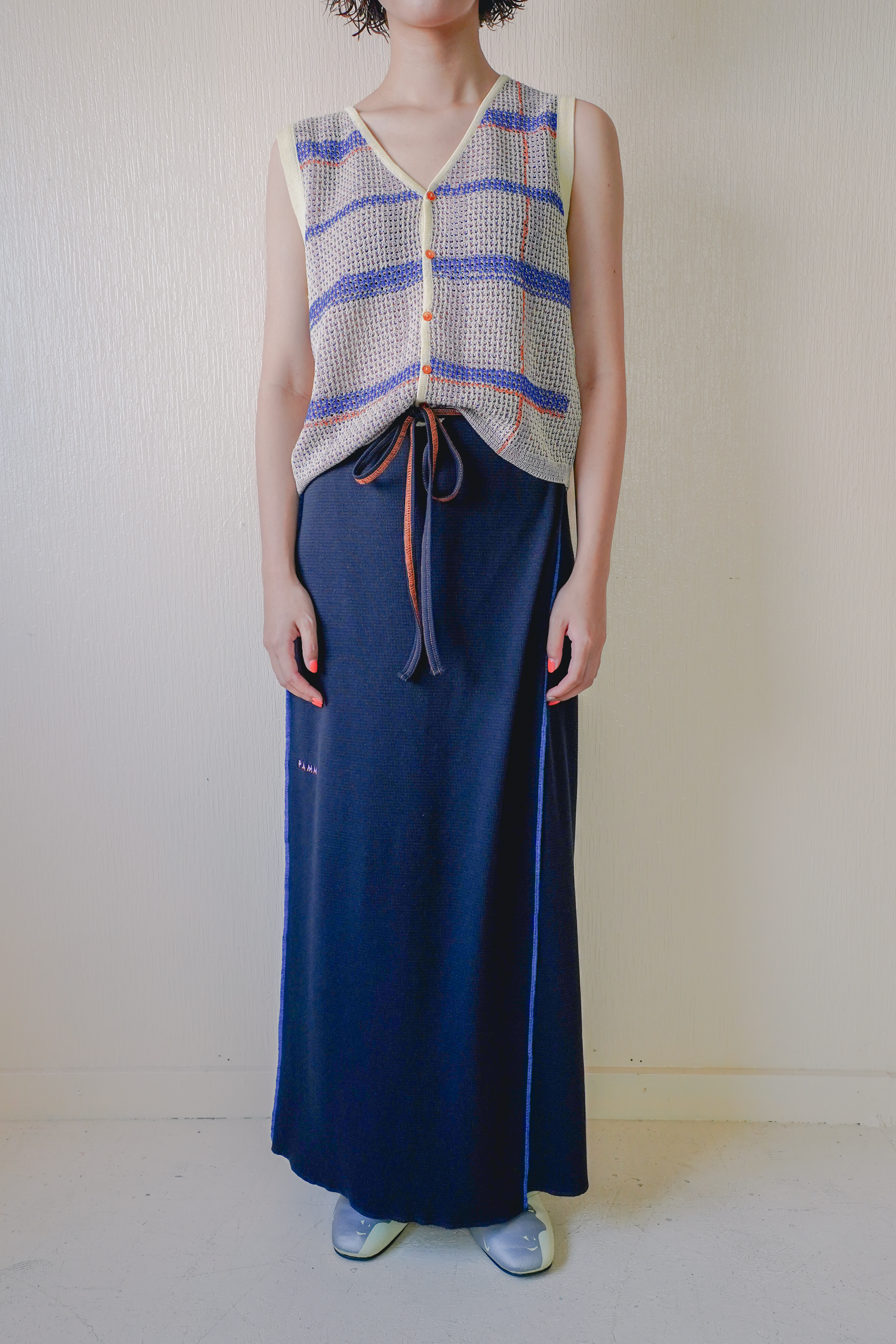 透明な空気のチェックメッシュベスト – pamm.officialstore 透明な空気のチェックメッシュベスト – pamm.officialstore