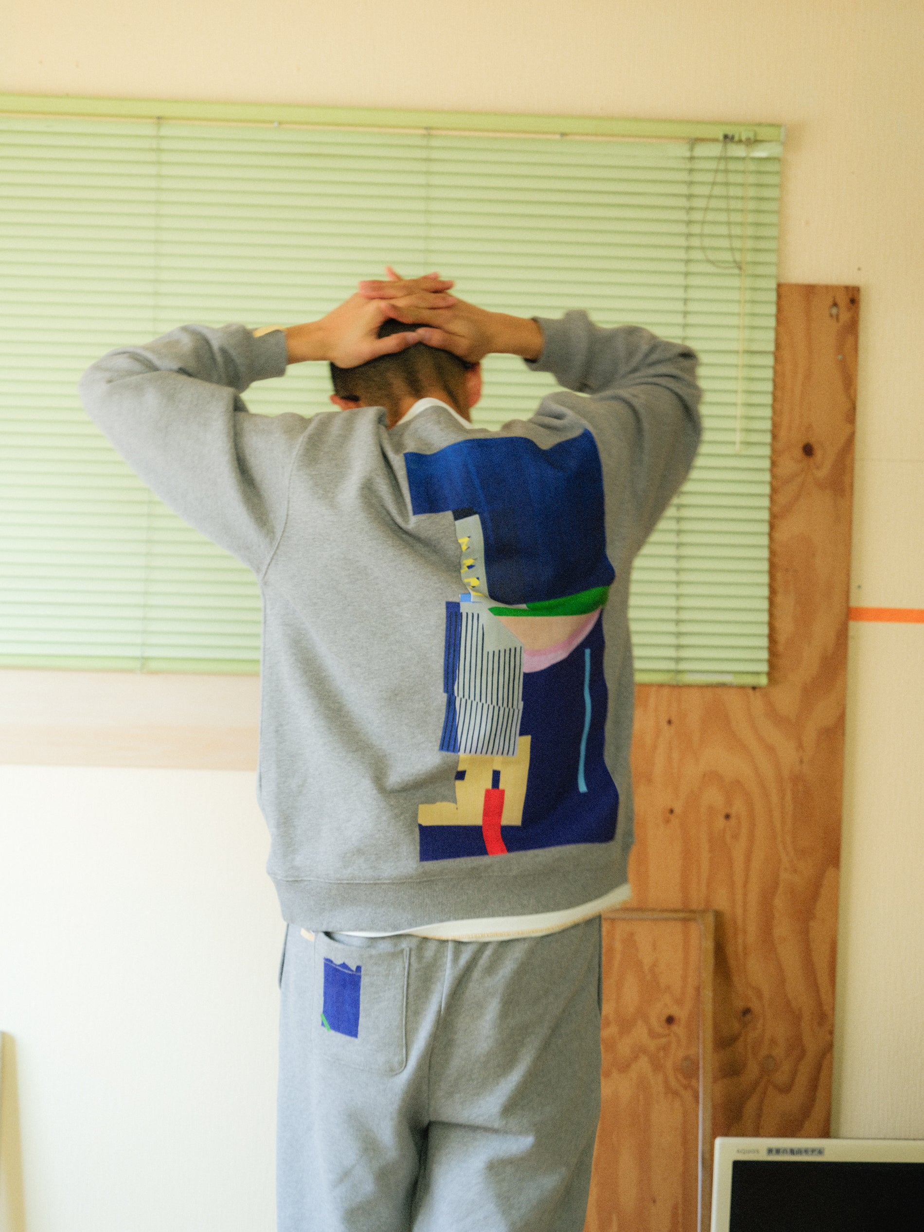 PAMM スウェット 中古・古着通販】PAMM (パム) 睡眠状態のスウェット グレー