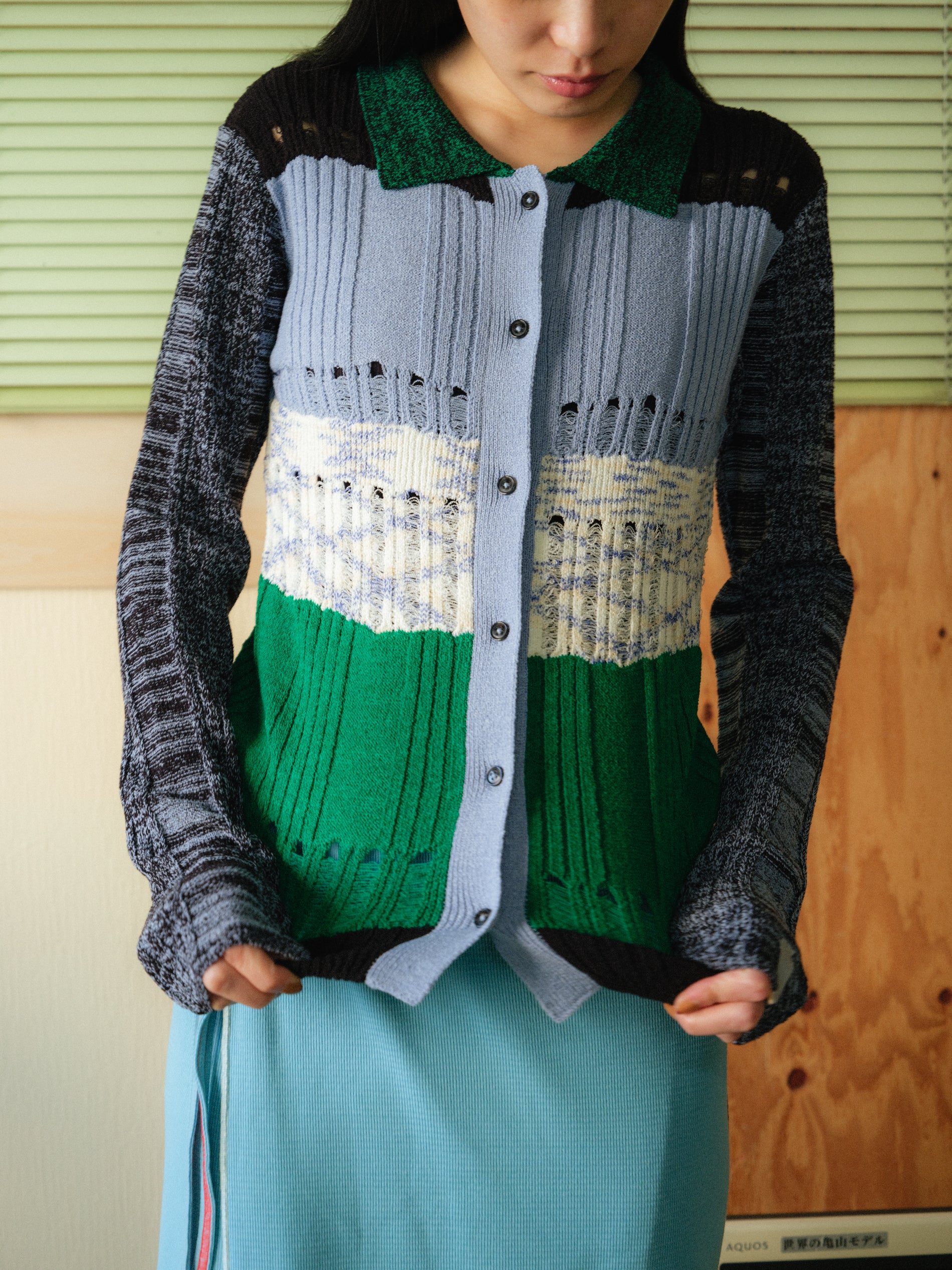 PAMM 格子のカーディガン 格子のカーディガン – pamm.officialstore