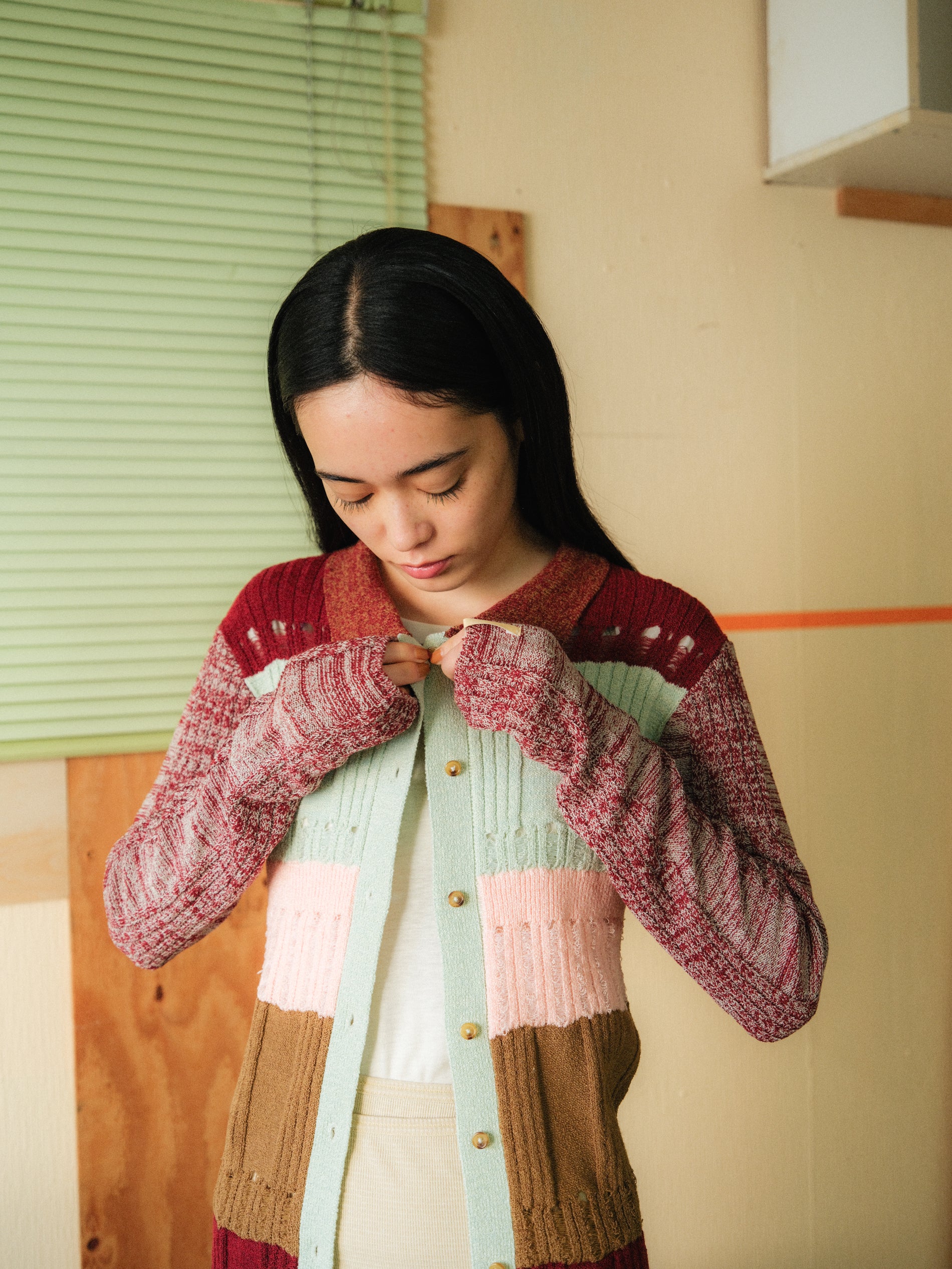PAMM 格子のカーディガン 格子のカーディガン – pamm.officialstore