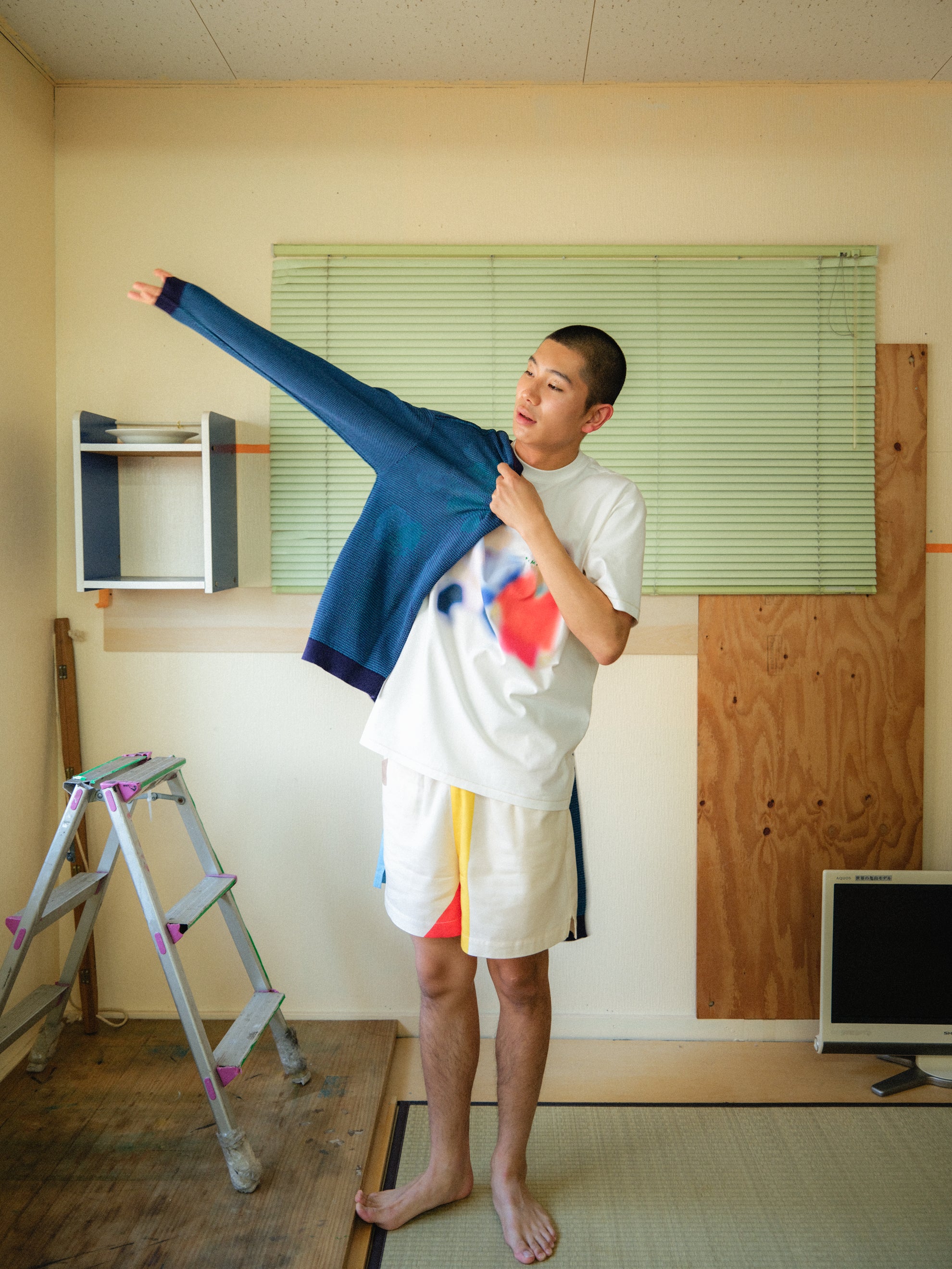 紙絵花のメッシュカーディガン – pamm.officialstore