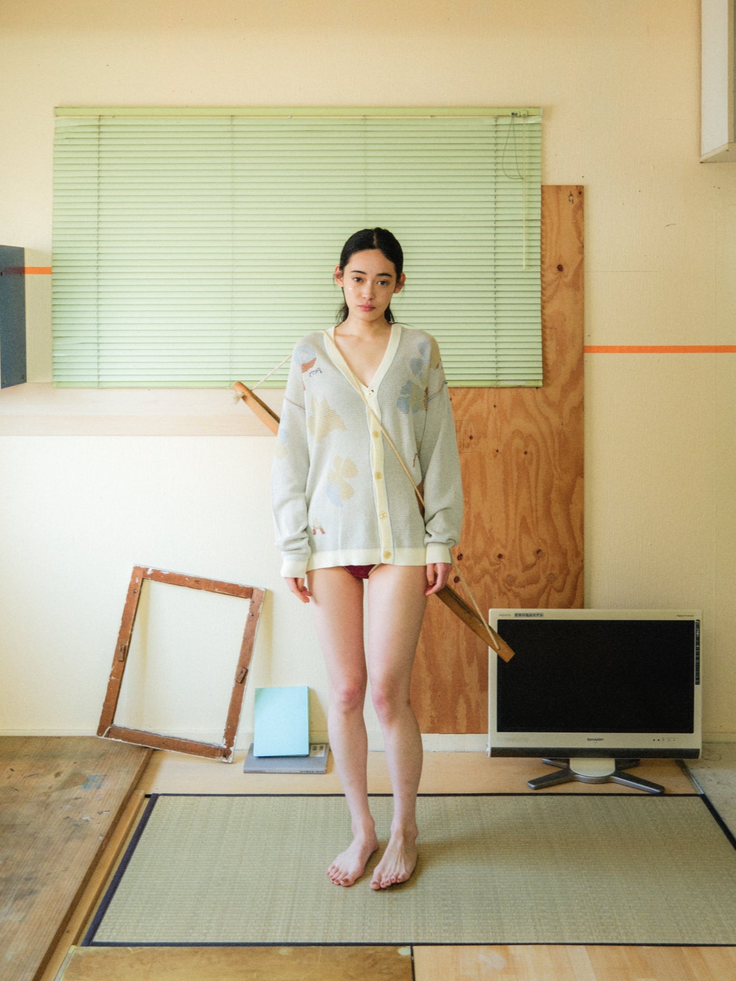 紙絵花のメッシュカーディガン – pamm.officialstore