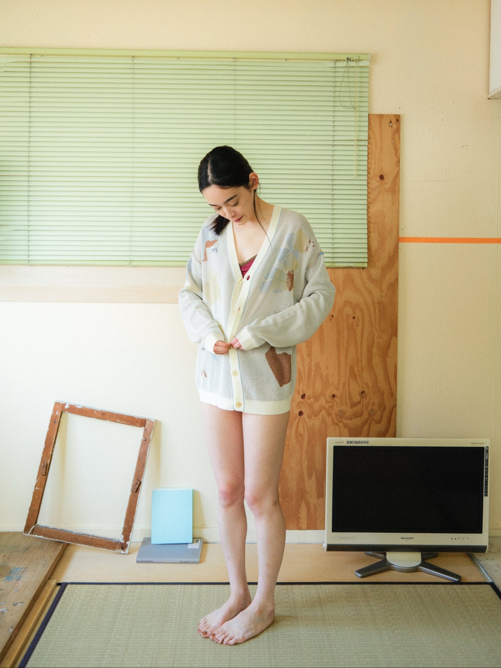 紙絵花のメッシュカーディガン – pamm.officialstore