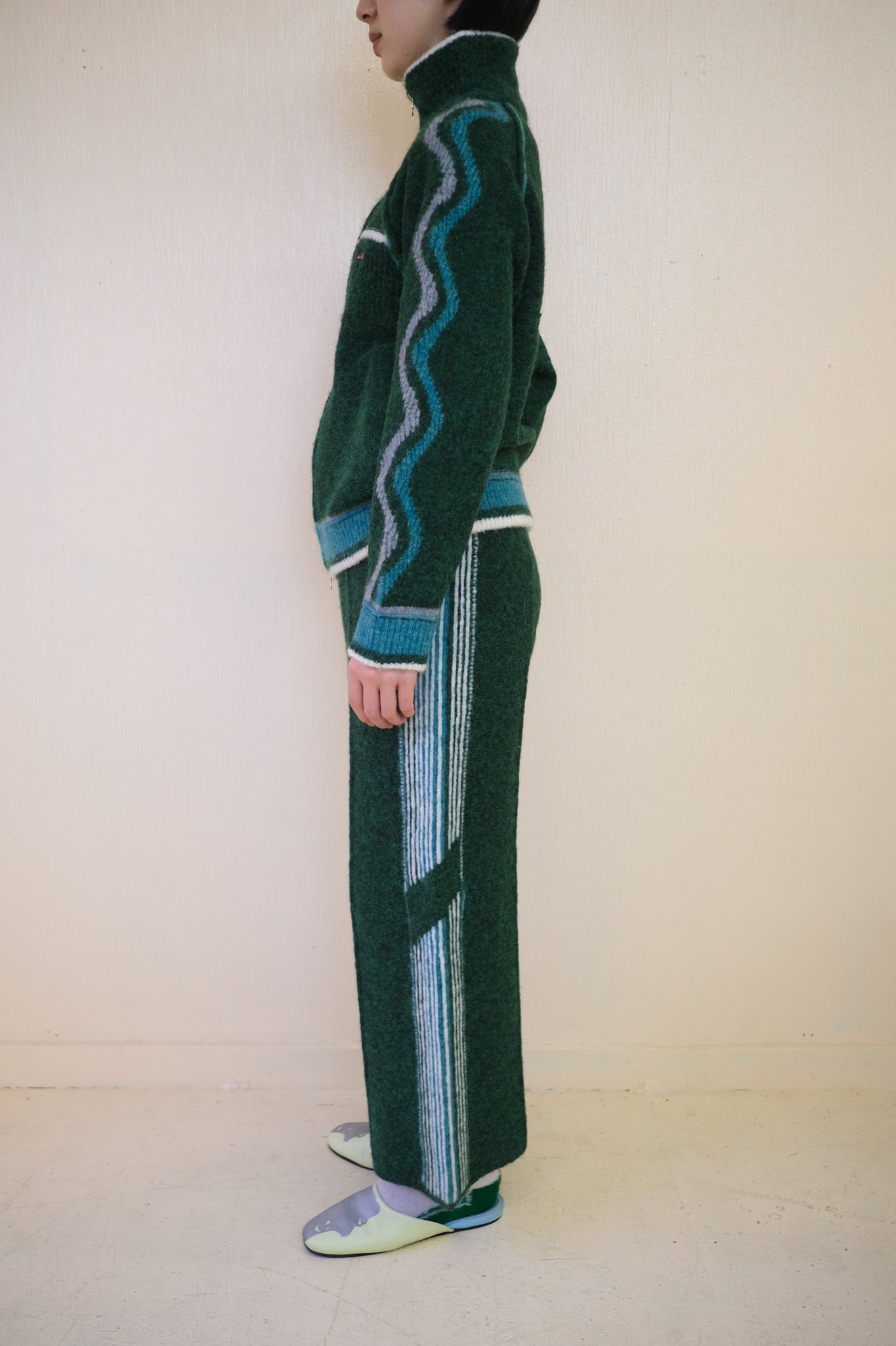 ホームウェアのニットトラックパンツ – pamm.officialstore