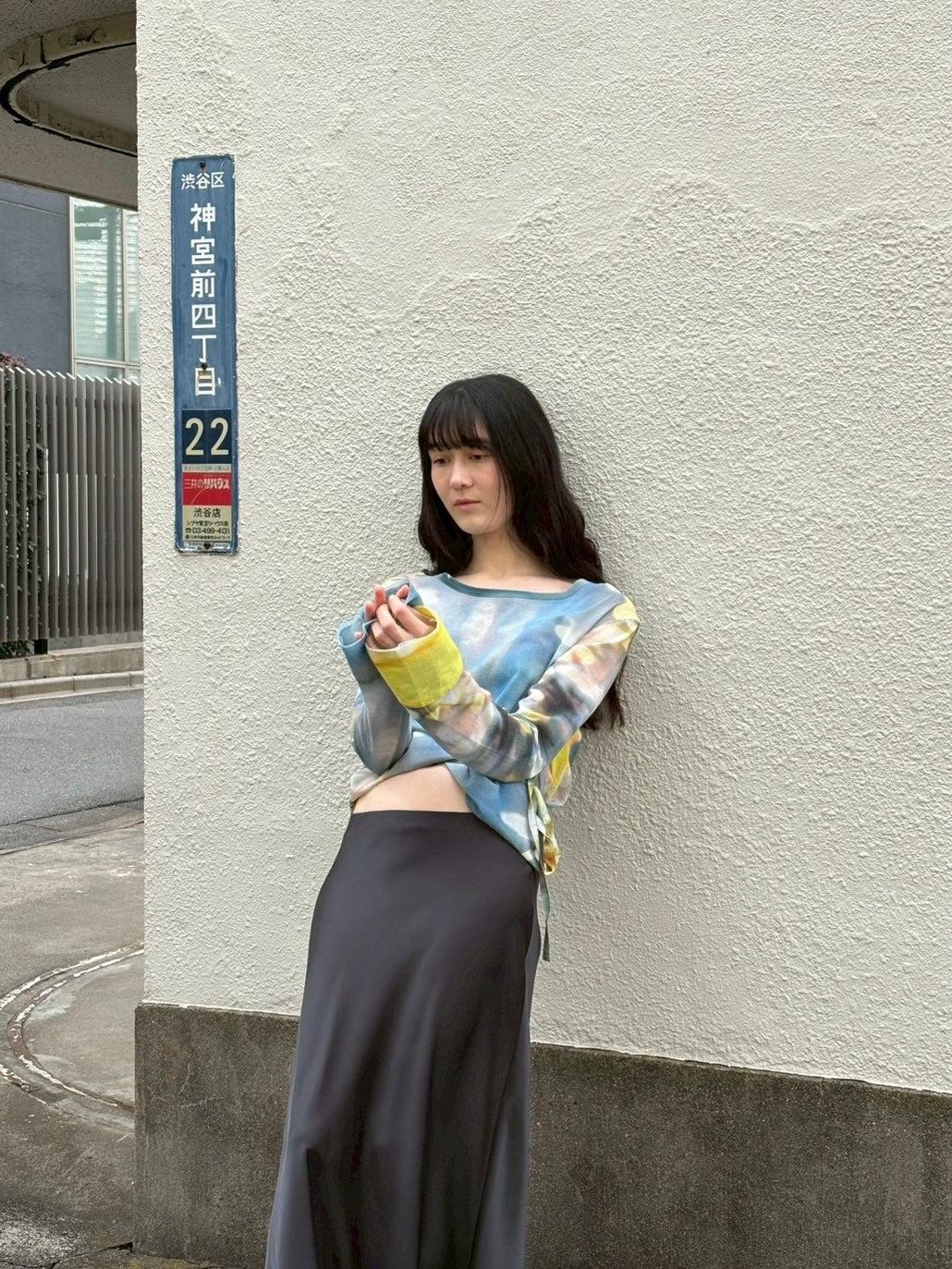 たしかにそこにあった夜」のガーゼトップス– pamm.officialstore