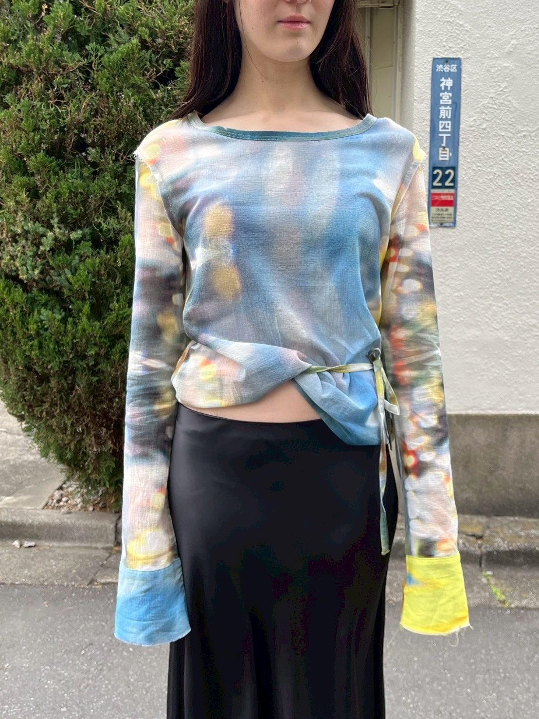 たしかにそこにあった夜」のガーゼトップス – pamm.officialstore