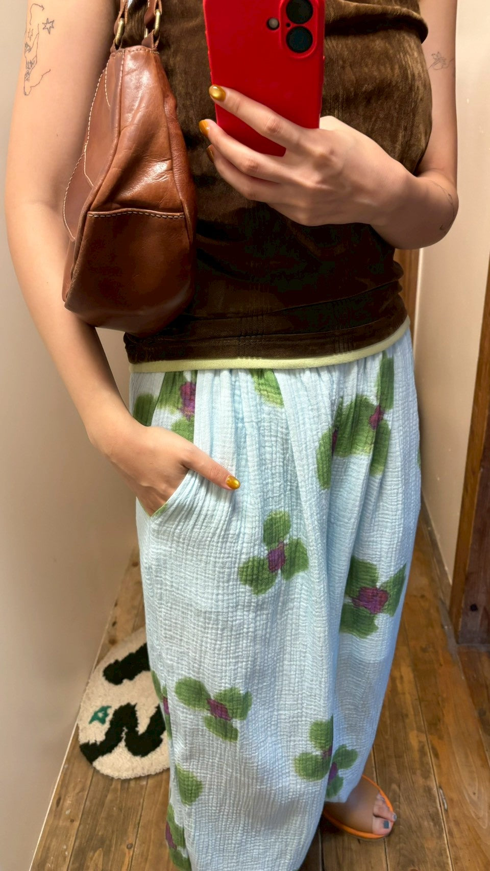 庭の花のもんぺパンツ – pamm.officialstore