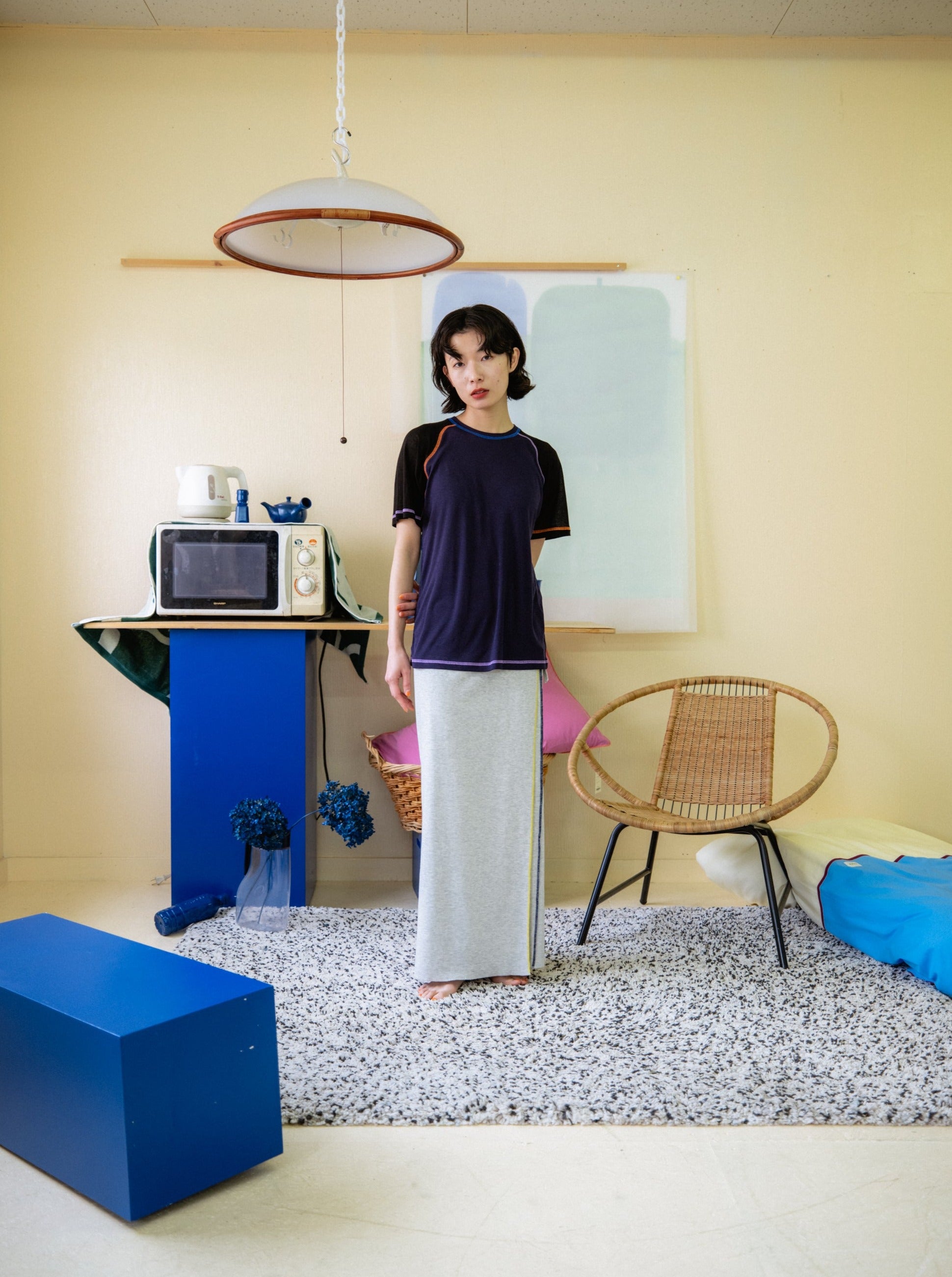 PAMMのラップスカート（グレー） PAMMのラップスカート – pamm.officialstore