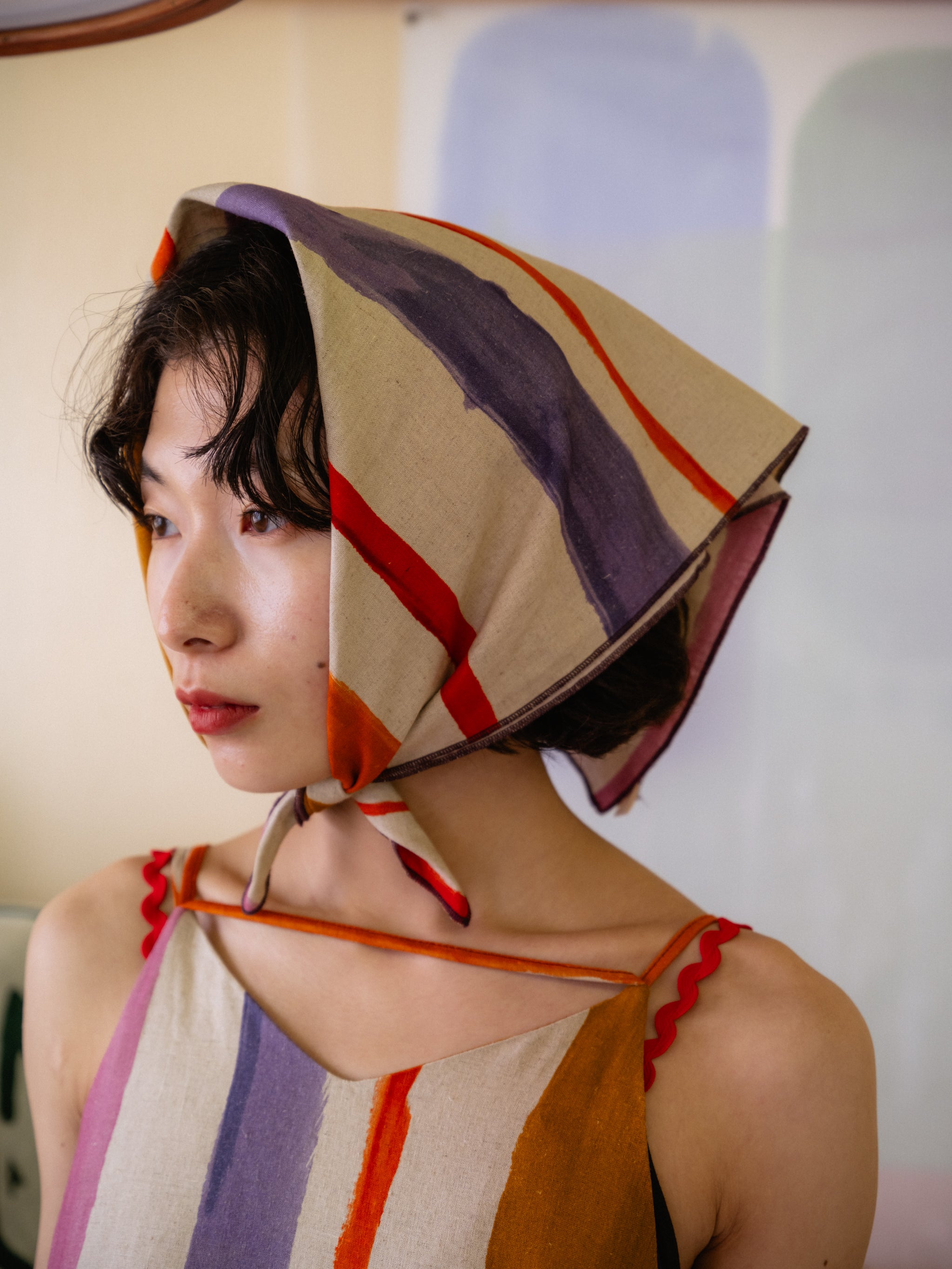 知性のストライプのバンダナ – pamm.officialstore