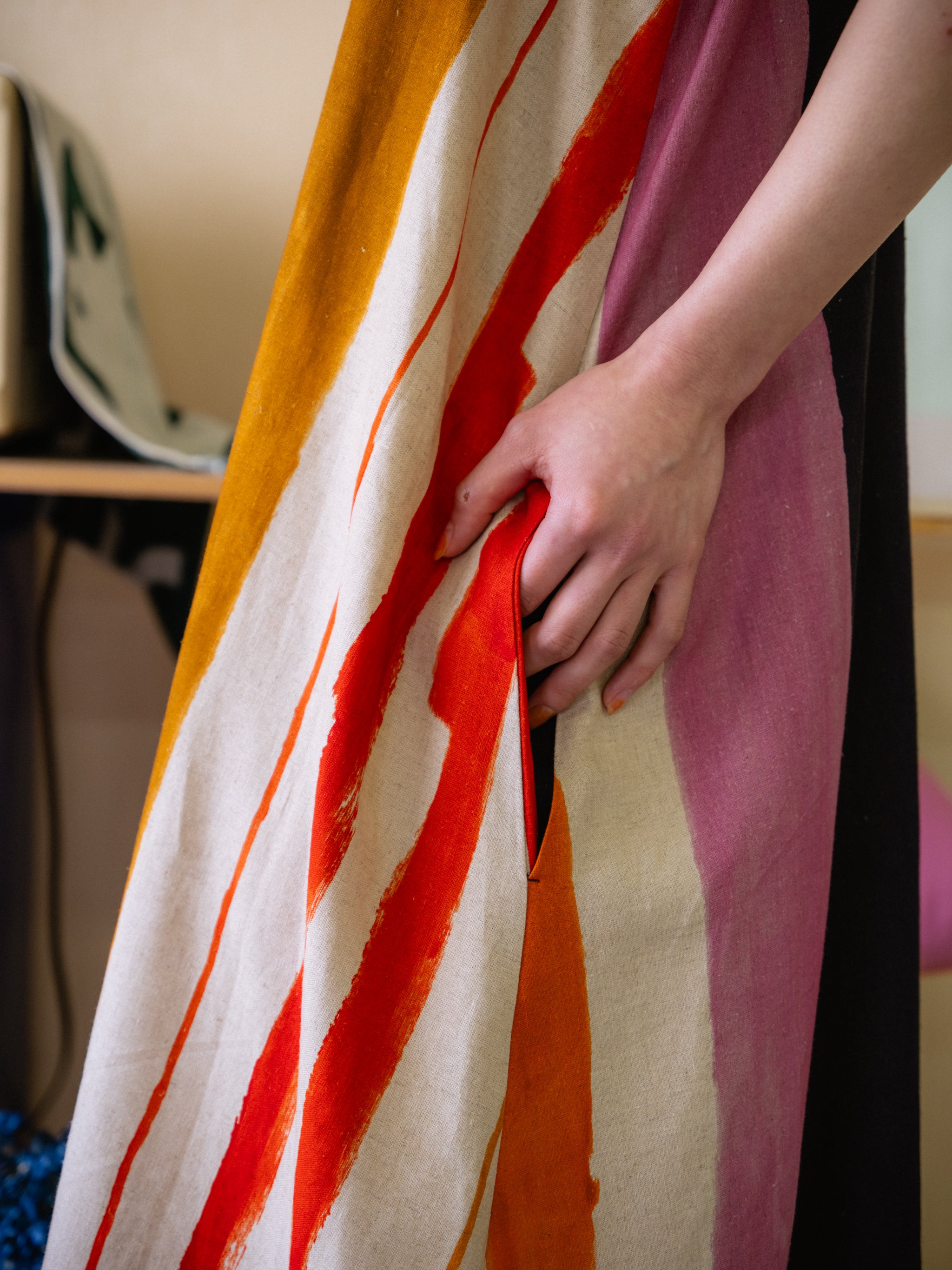 知性のストライプキャミワンピース – pamm.officialstore