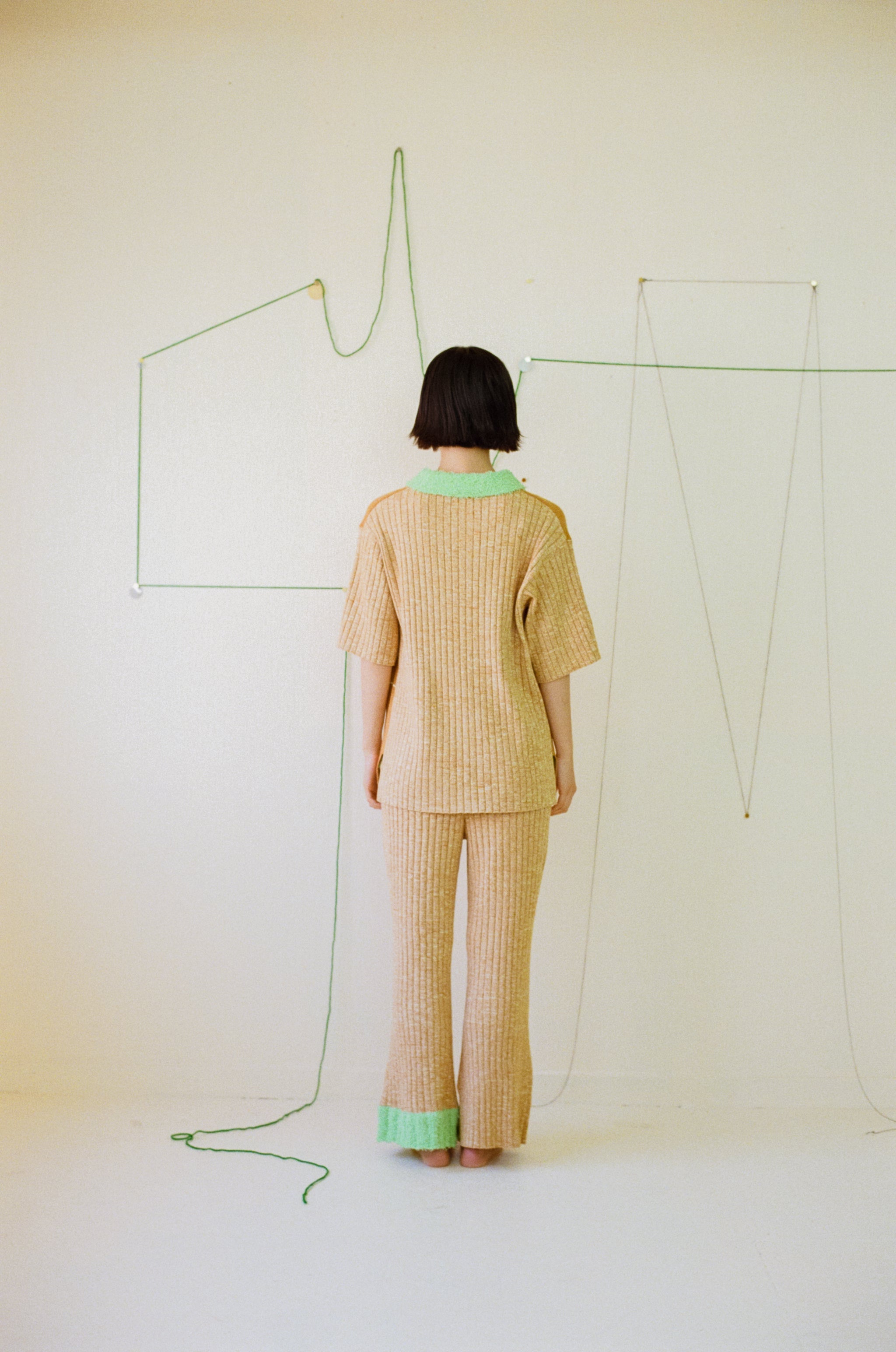 月のある風景のサマーニットパンツ – pamm.officialstore