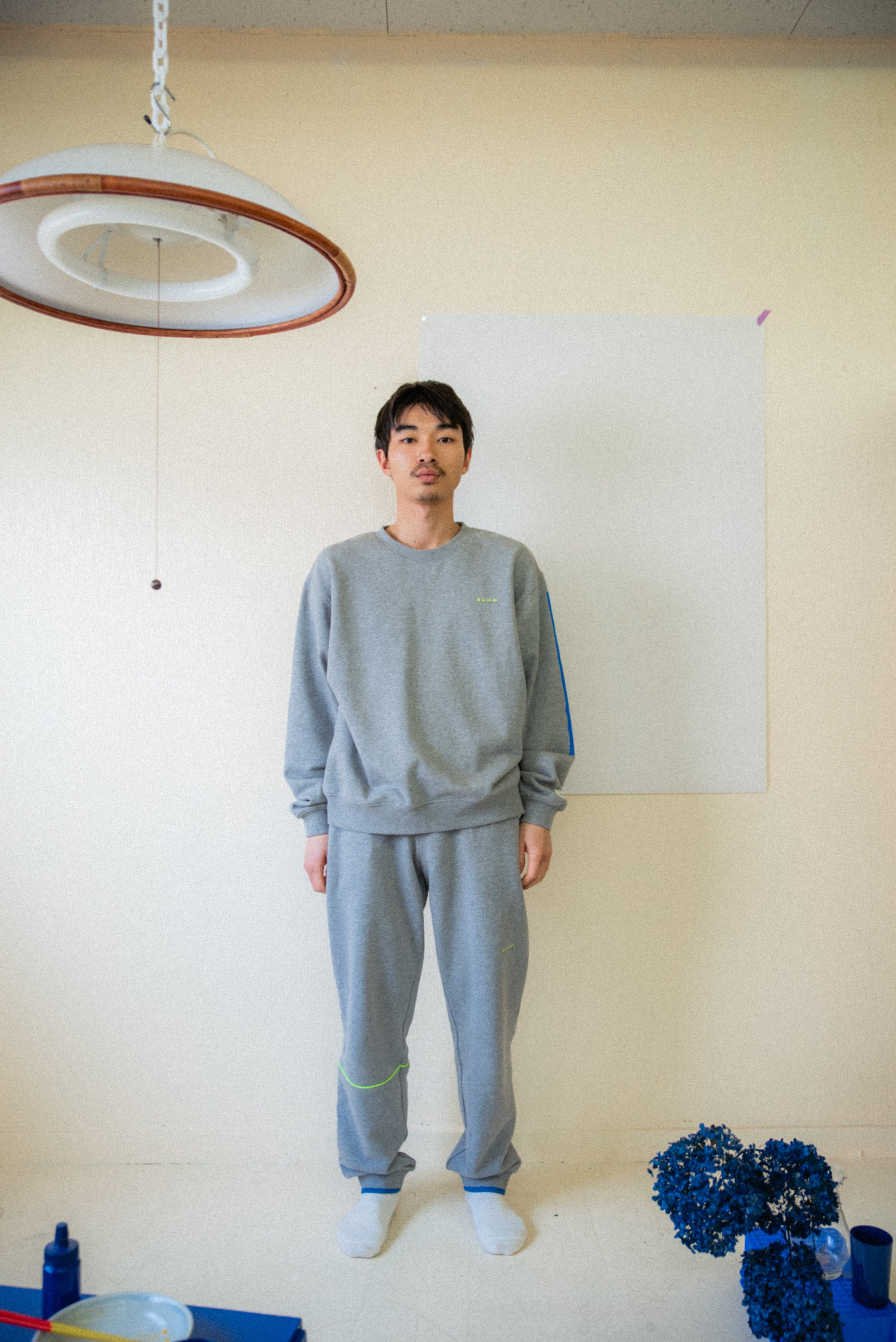 PAMM 寛大なインテリアのスウェット グレー 寛大なインテリアのスウェット – pamm.officialstore