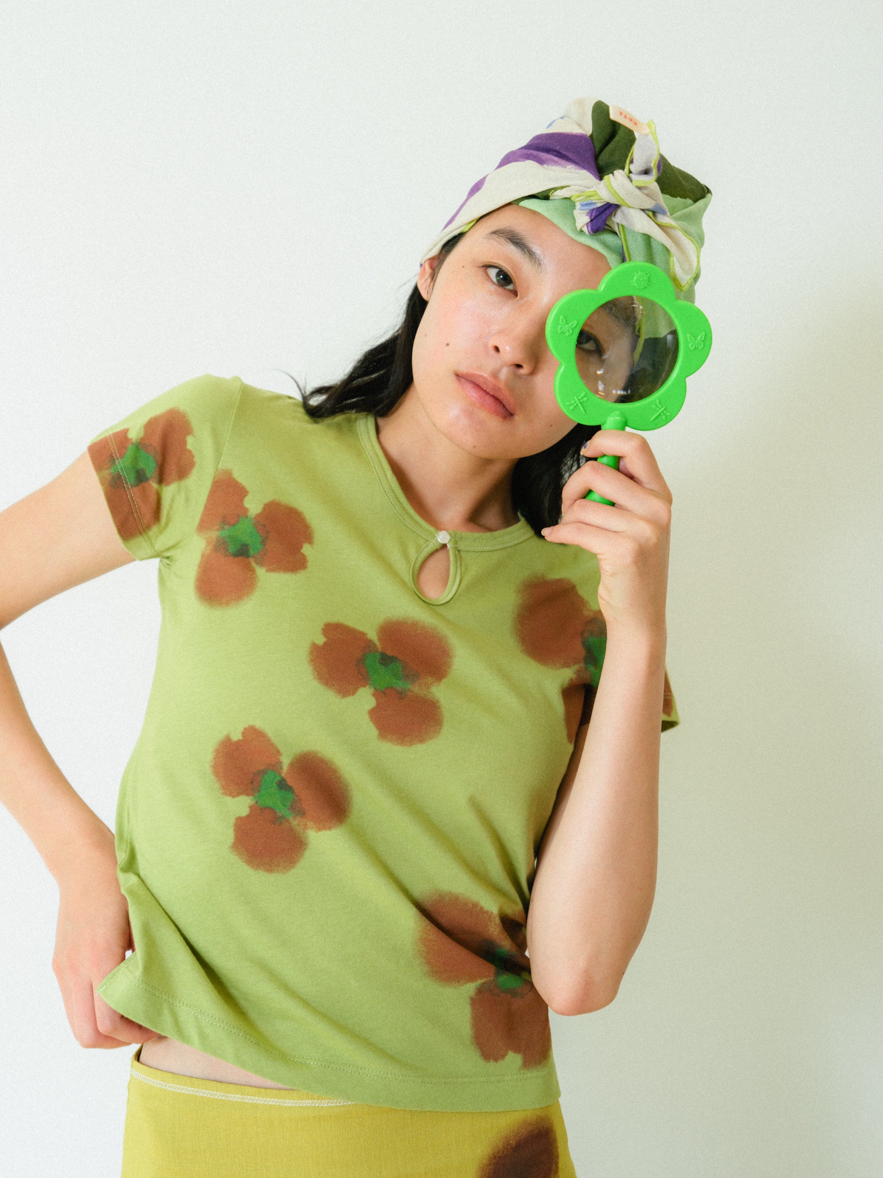 庭の花のTシャツ – pamm.officialstore