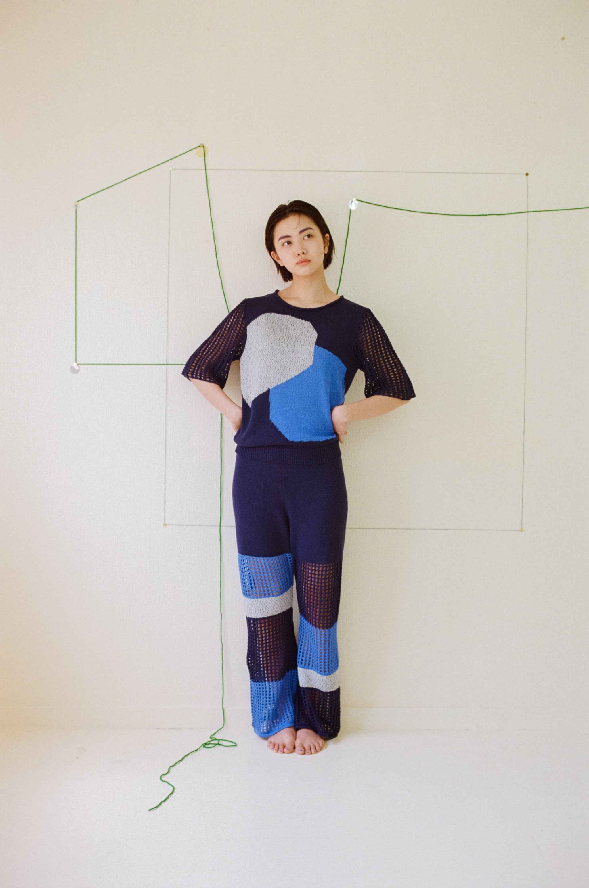 パンツ PAMM thanks fruits mesh knit pants thanks fruits mesh knit pants – pamm.officialstore