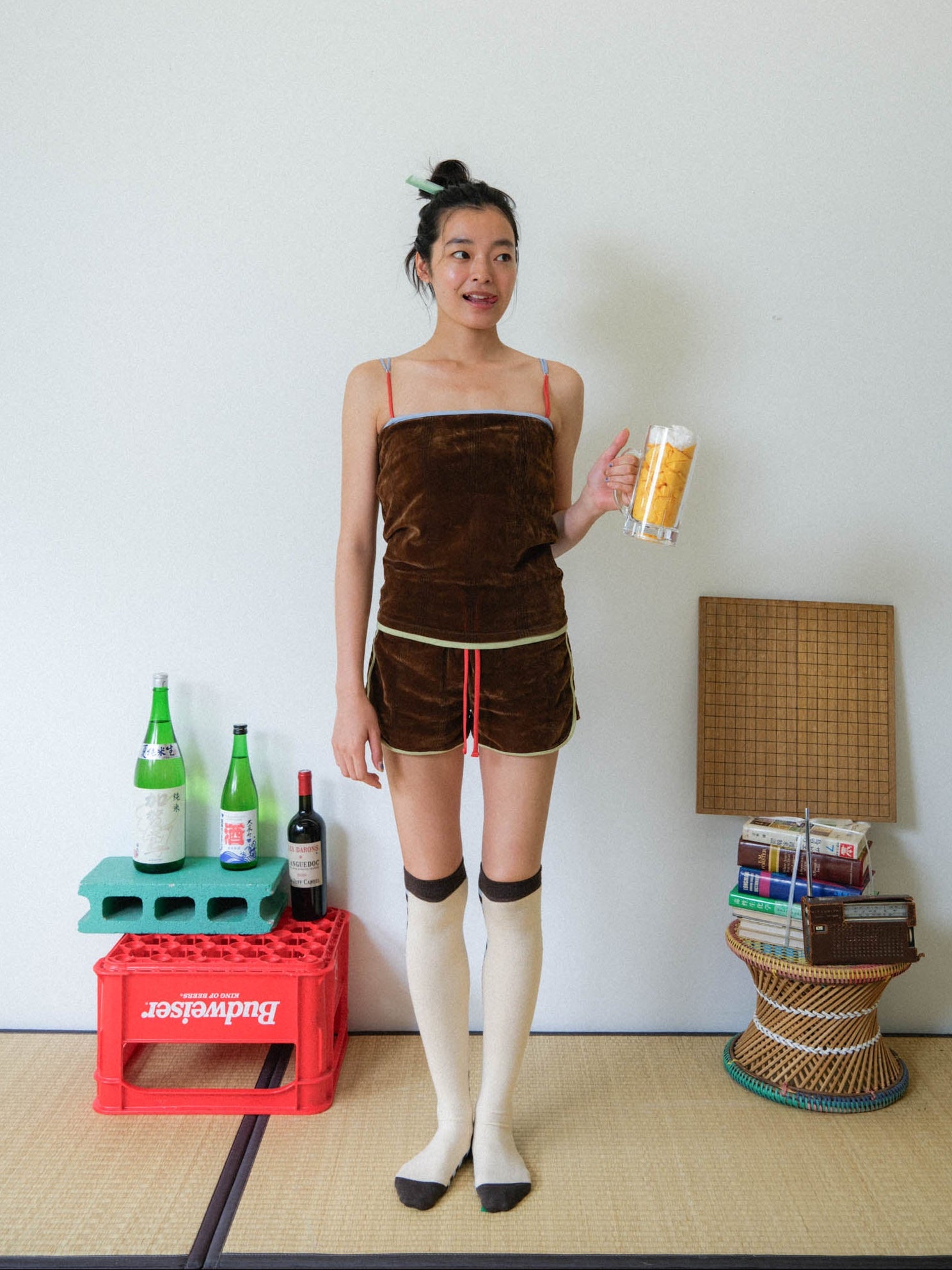 【PAMM】シアーベロアチューブトップ&ショートパンツセット(定価約2万) Robert.P.Miller for PAMM＞ 日々のシアーベロアチューブトップ – pamm