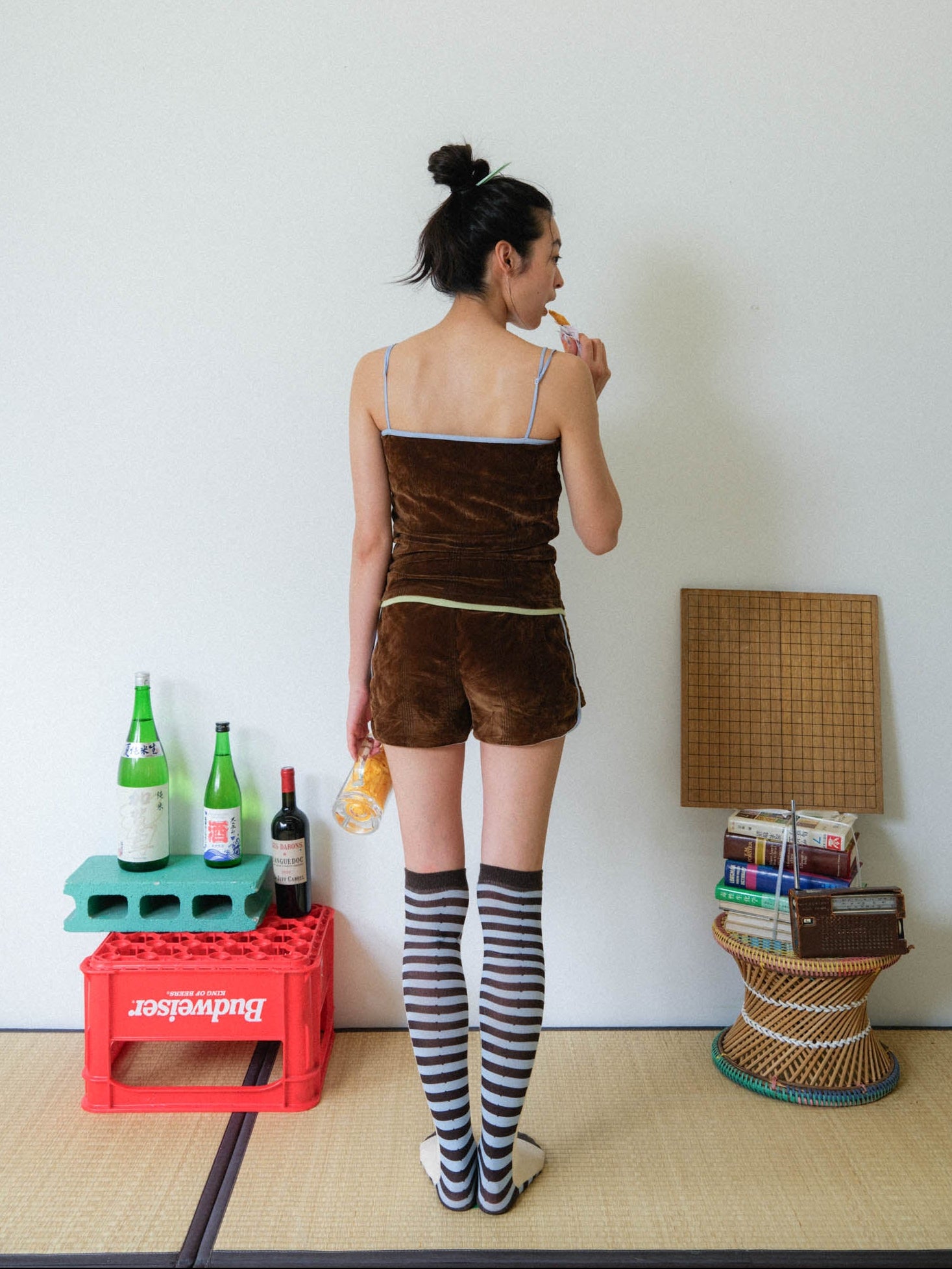 【PAMM】シアーベロアチューブトップ&ショートパンツセット(定価約2万) Robert.P.Miller for PAMM＞ 日々のシアーベロアチューブトップ – pamm