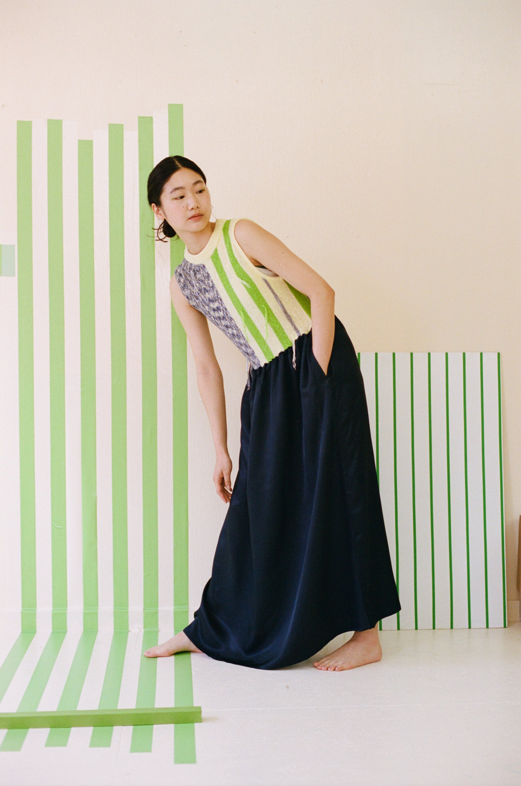 pamm Collection キッチン ネイビーキャミソール 004384170027_f296cf7b-9887-