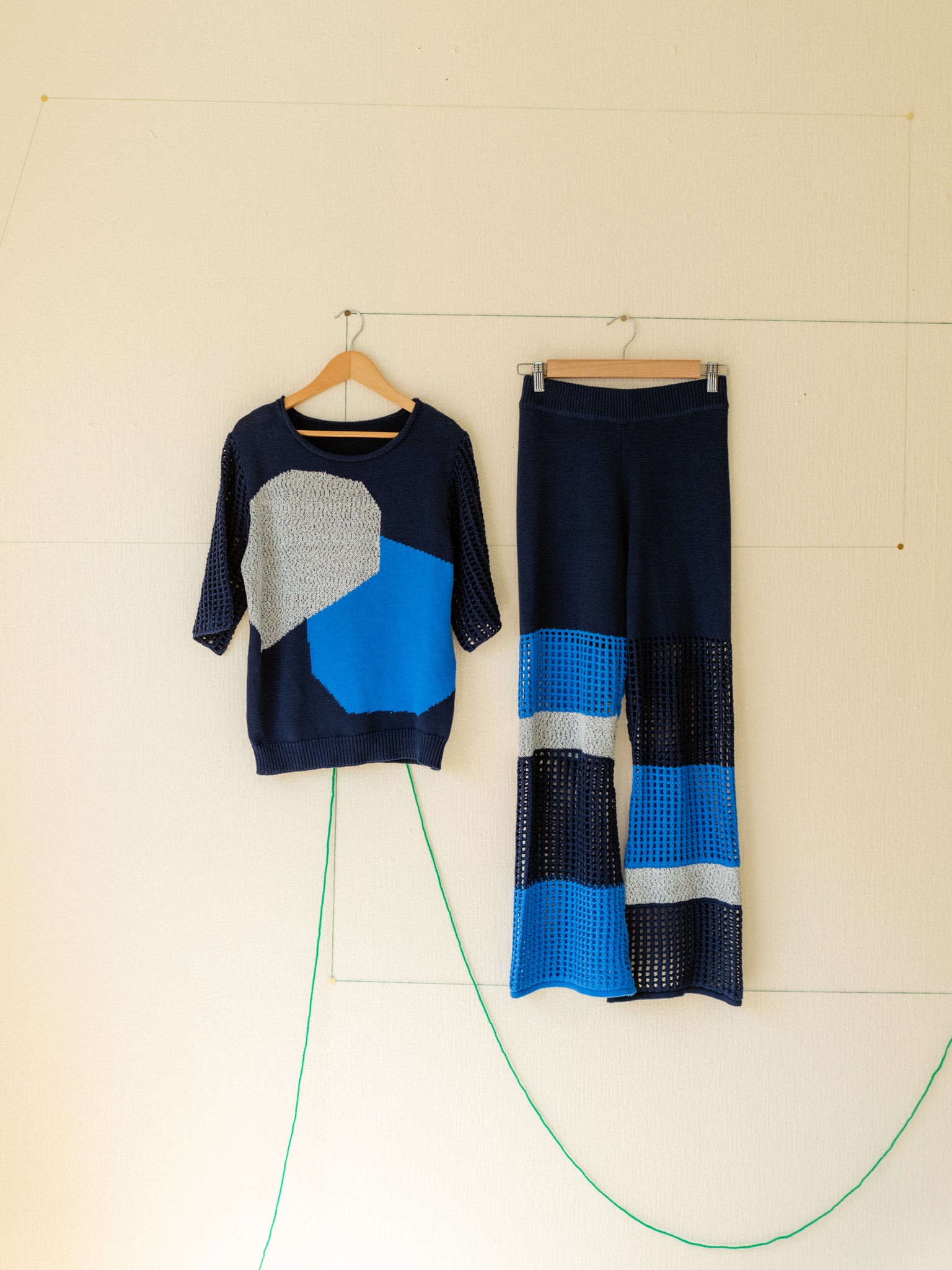 pamm thanks fruits mesh knit メッシュニット