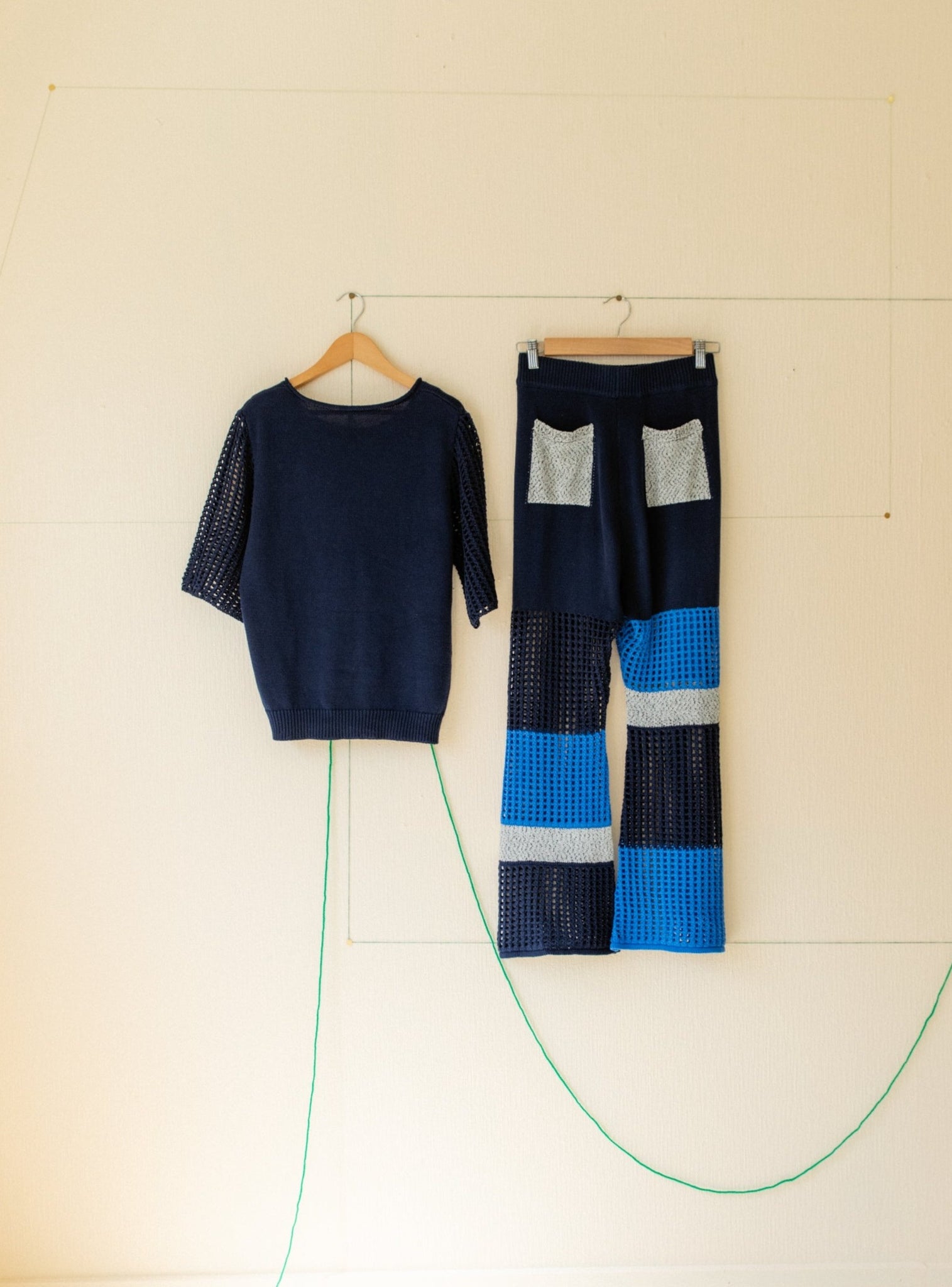 pamm thanks fruits mesh knit メッシュニット