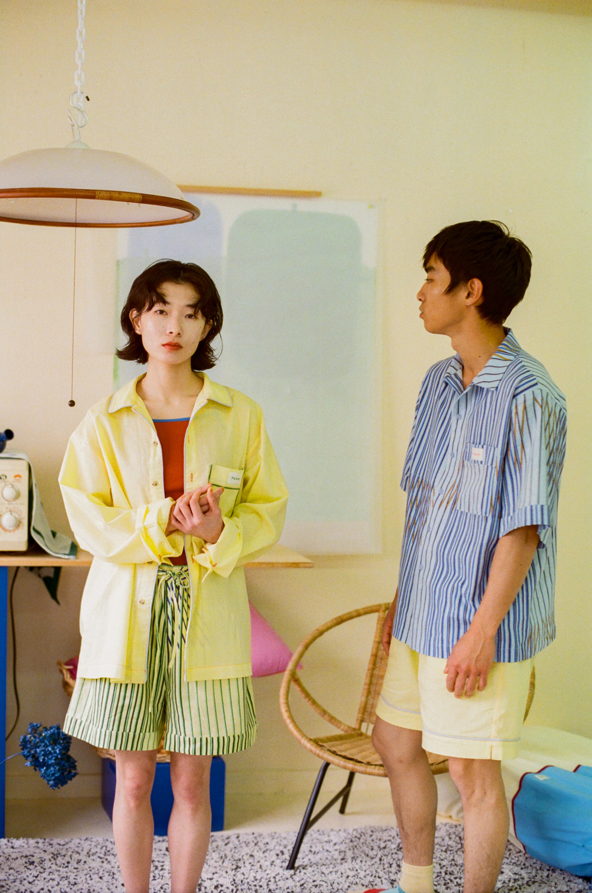 PAMM パジャマ 透明な空気のチェックパジャマ – pamm.officialstore