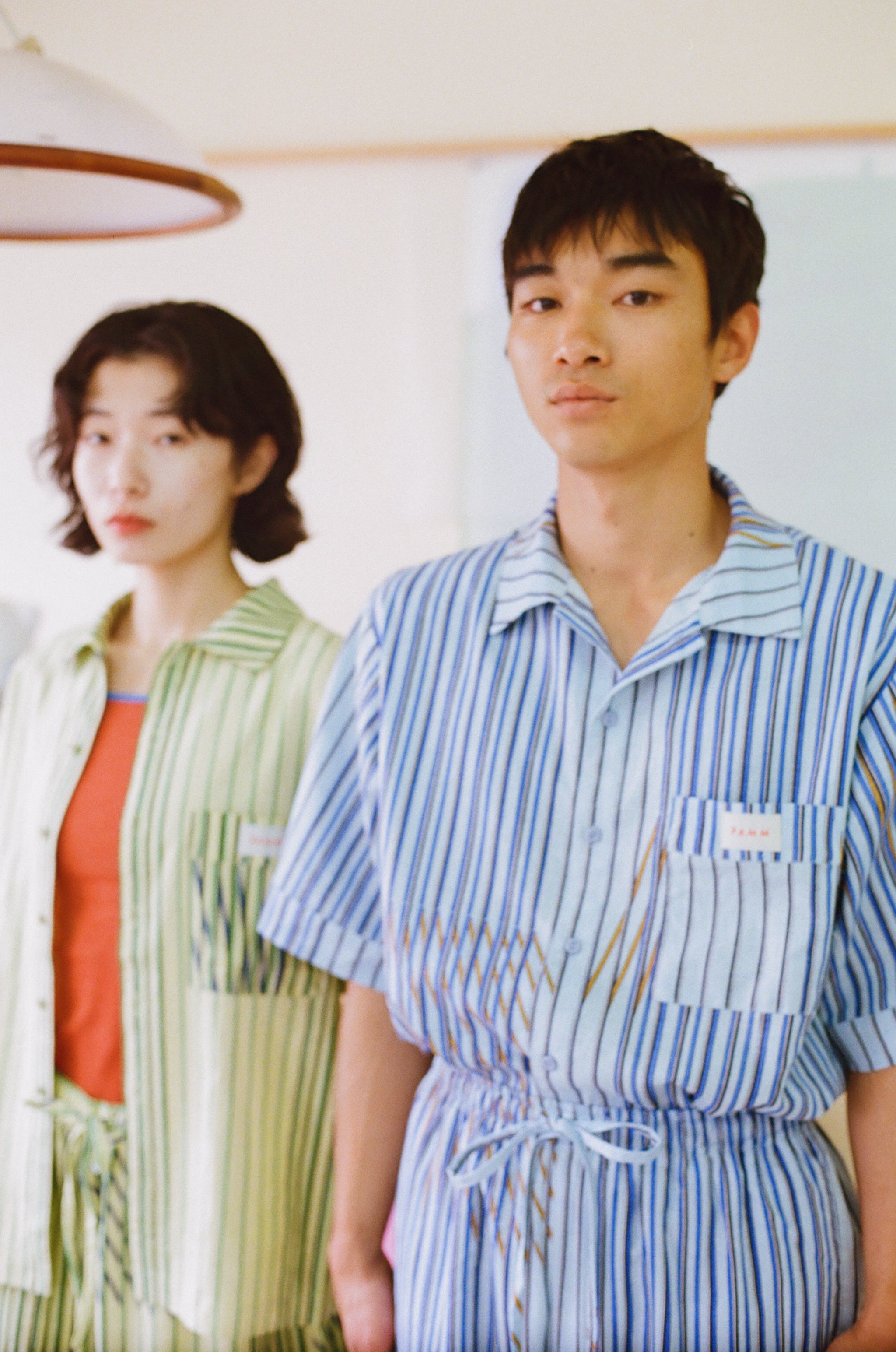 水切りラックのストライプパジャマパンツ – pamm.officialstore