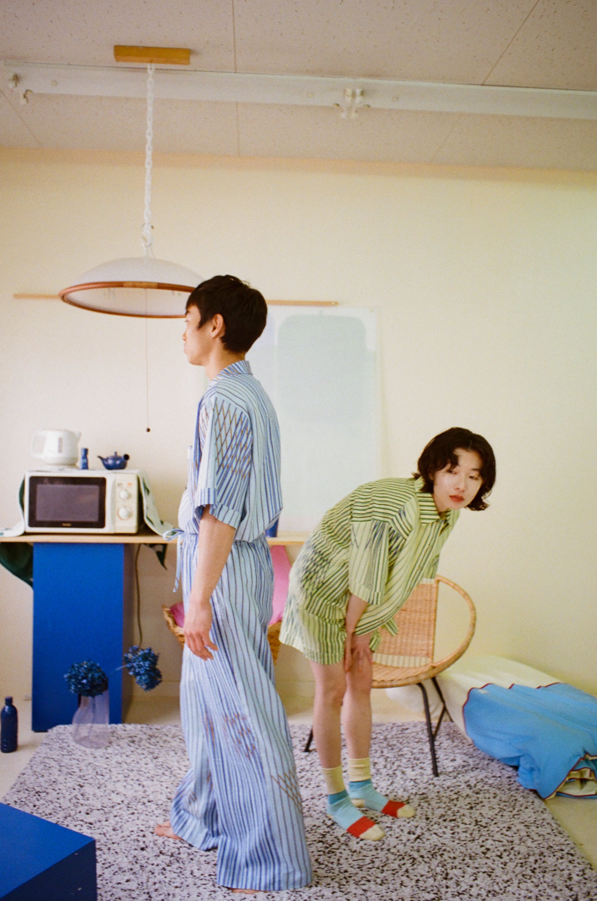 水切りラックのストライプサマーパジャマパンツ – pamm.officialstore