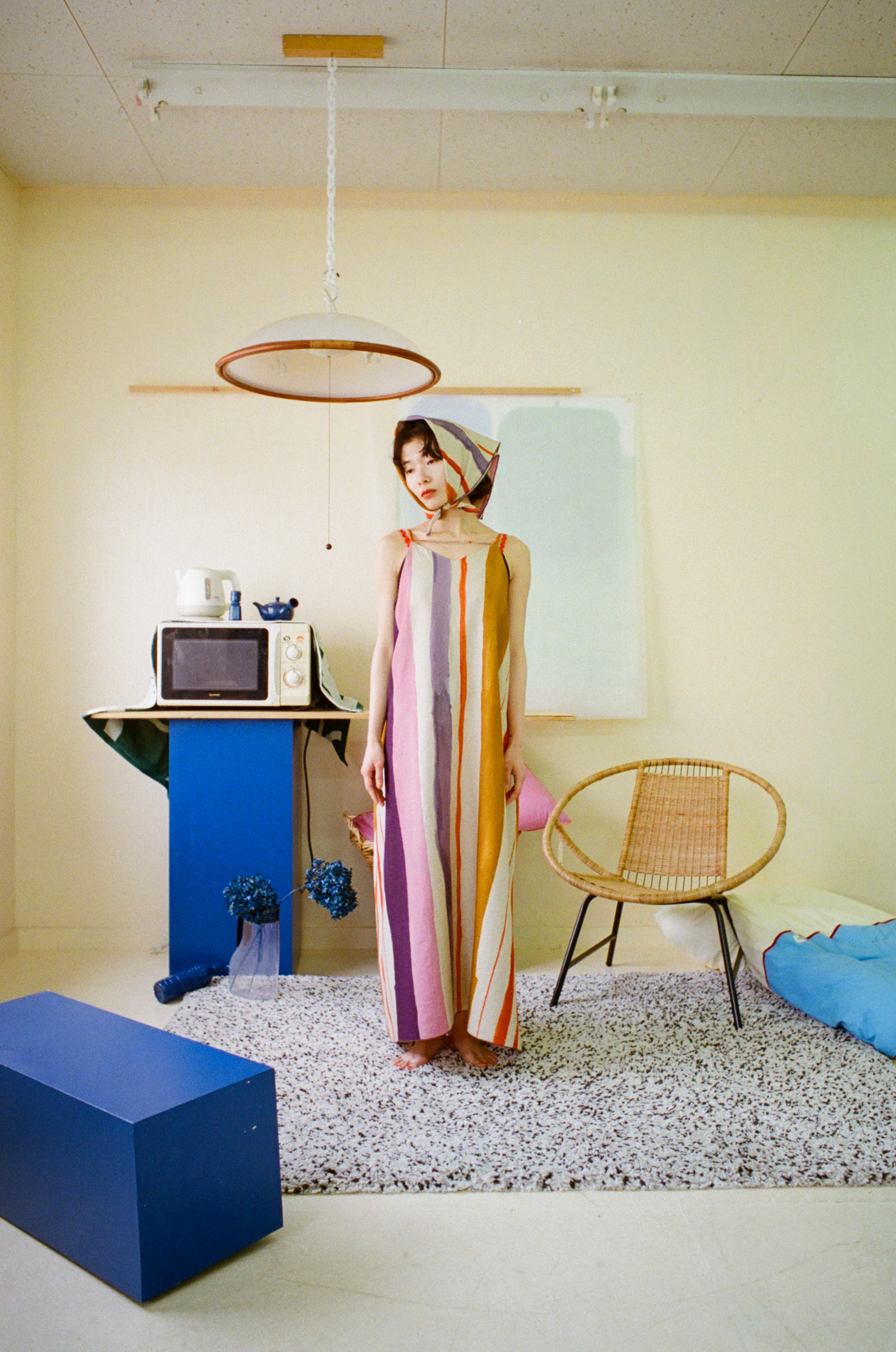 知性のストライプキャミワンピース – pamm.officialstore