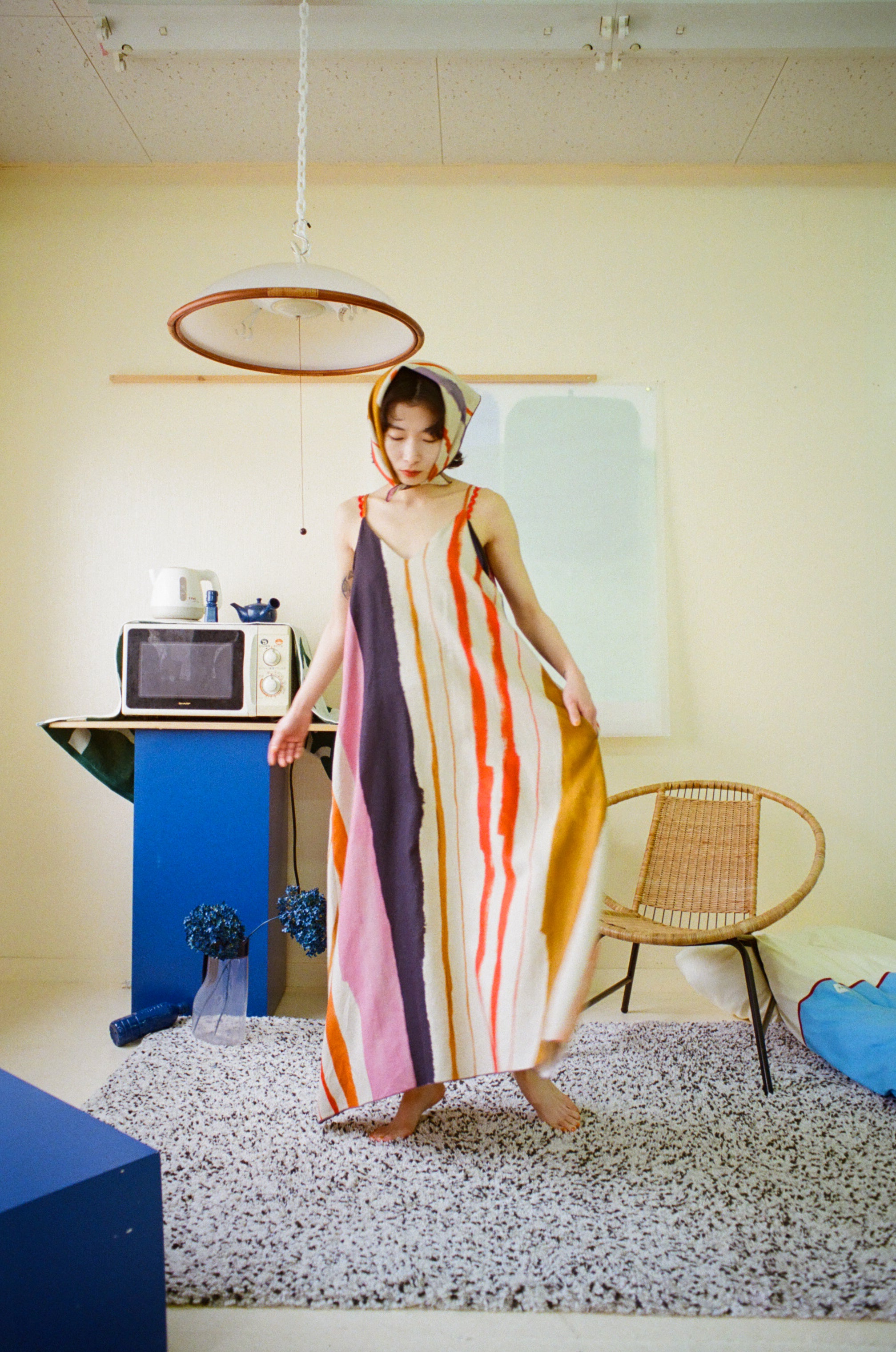 知性のストライプキャミワンピース – pamm.officialstore