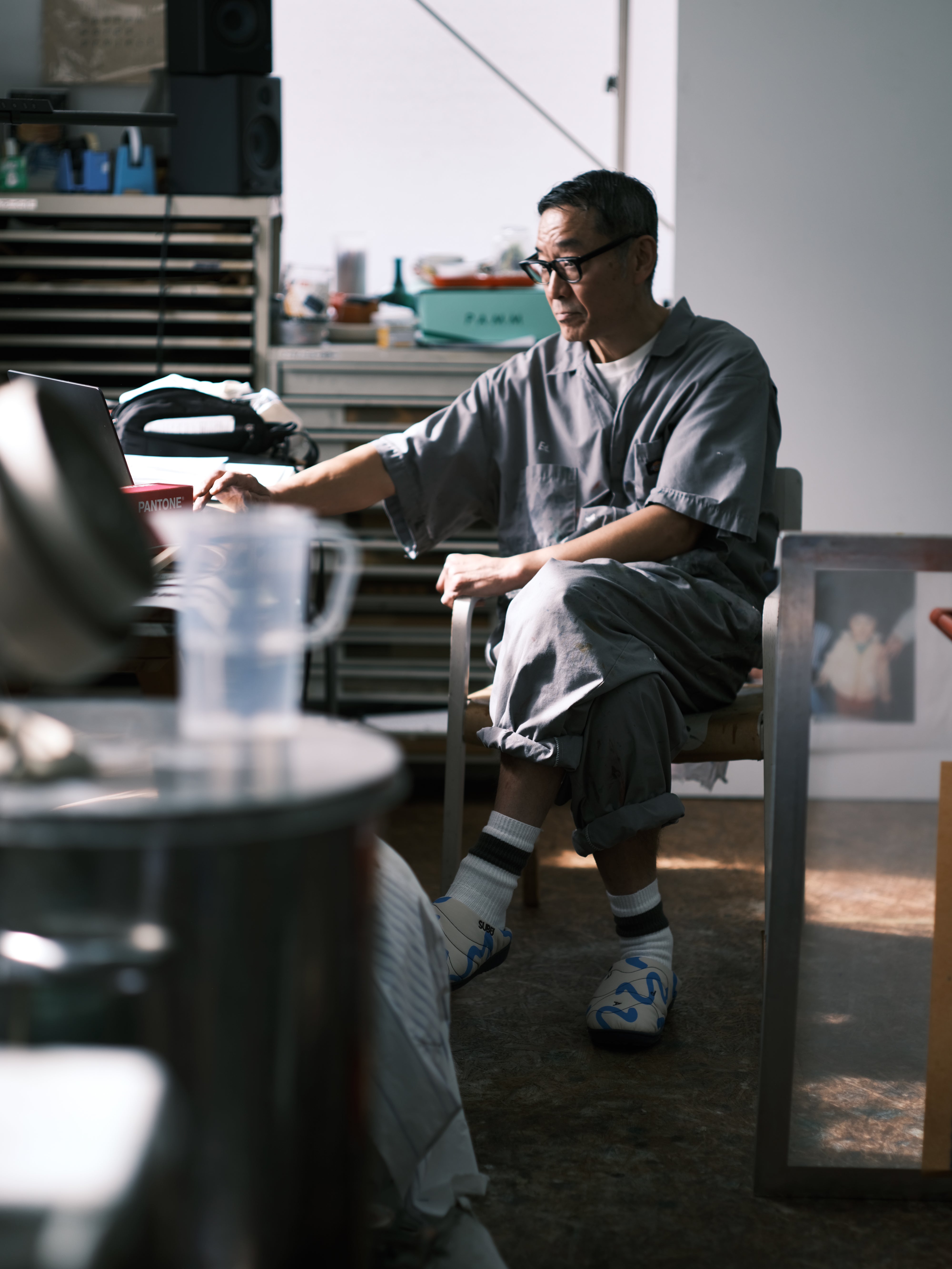 [PAMM] SUBU × PAMM \"thanks sea\" sandal SUBU × PAMM 