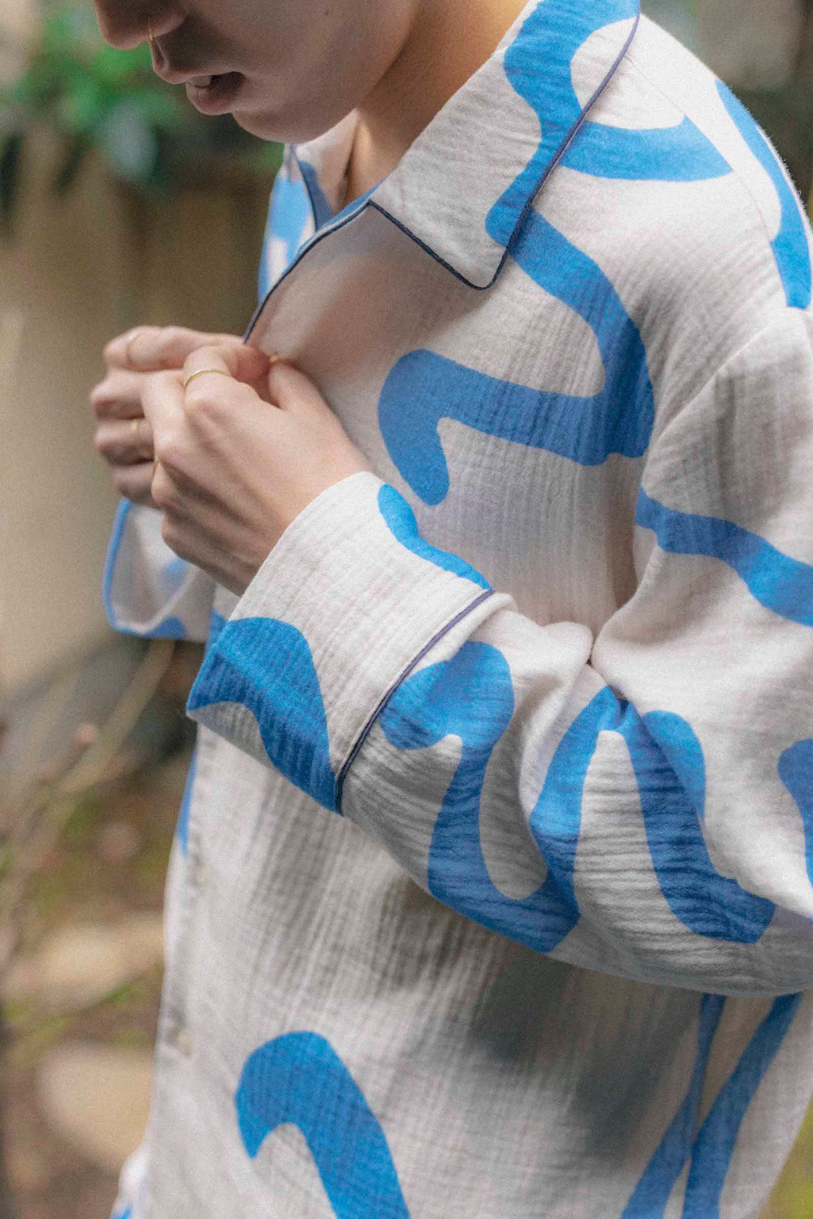 thanks sea pajamas - gauze – pamm.officialstore