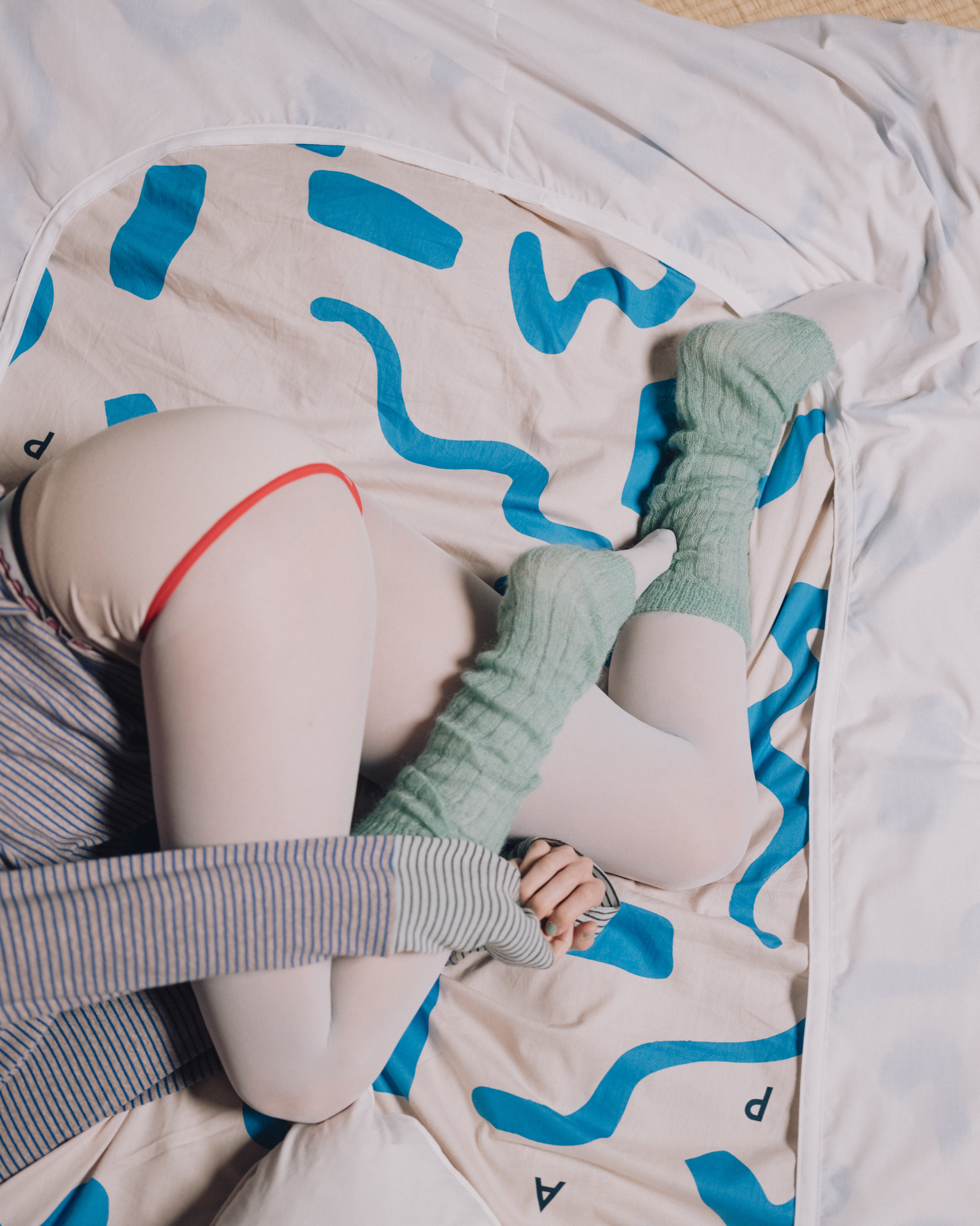 罫線のボーダーポロトップス – pamm.officialstore