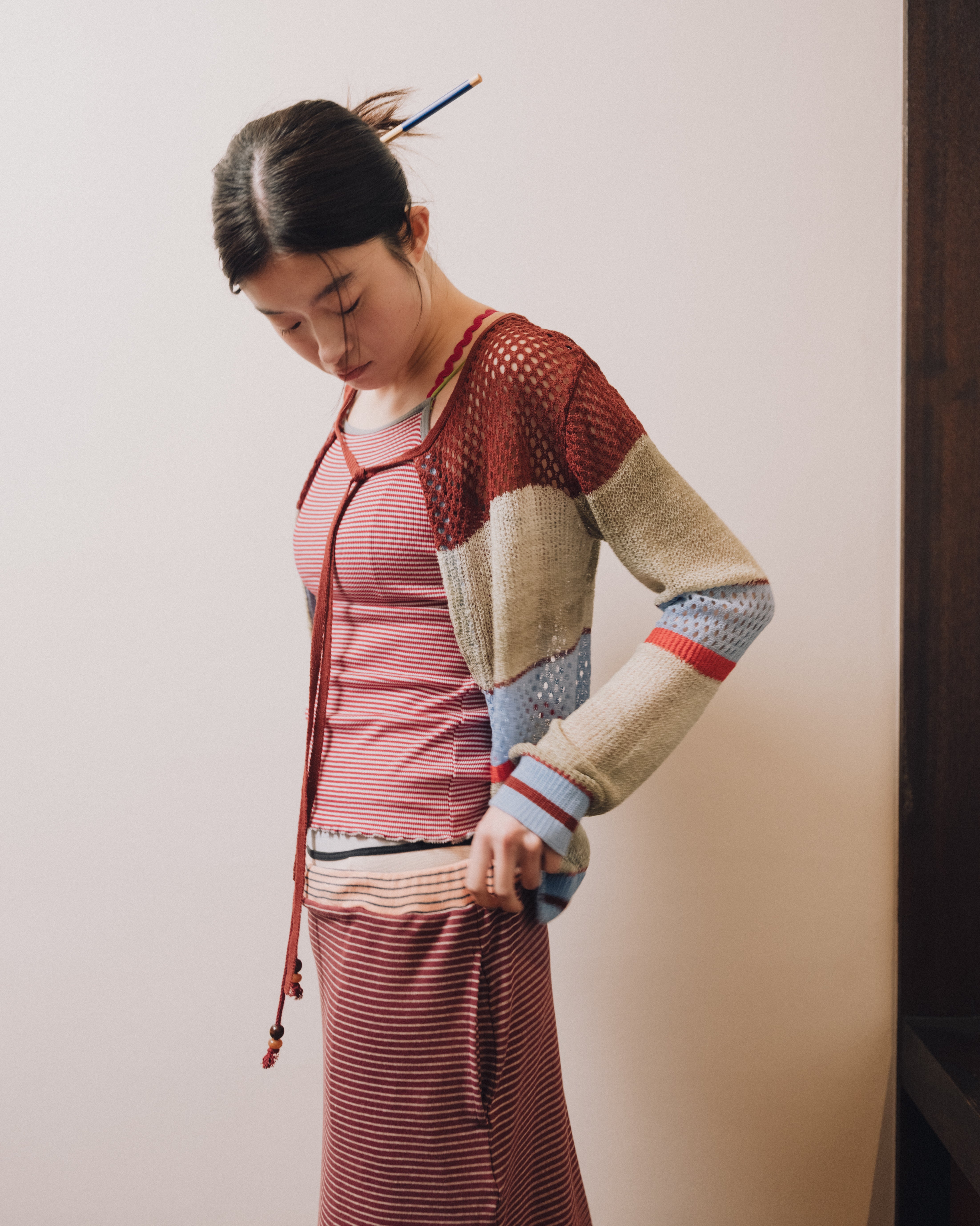 罫線のボーダースカート – pamm.officialstore