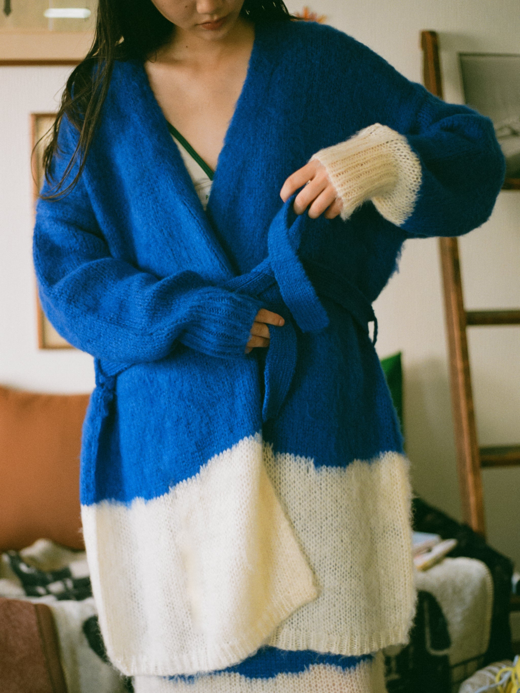 汽水域のニットガウン(白波) – pamm.officialstore 汽水域のニットガウン(白波) – pamm.officialstore