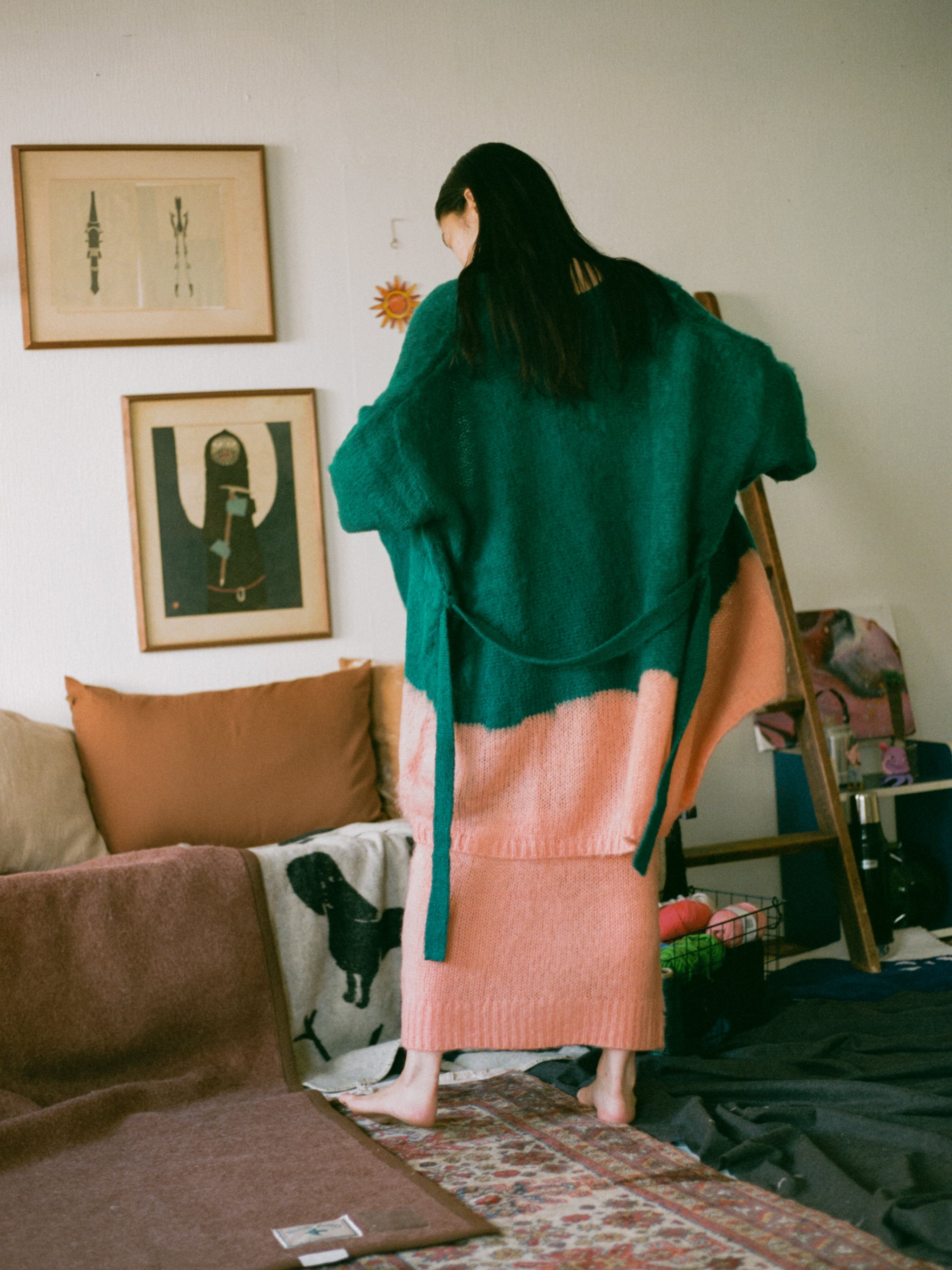 汽水域のニットガウン(夕波) – pamm.officialstore