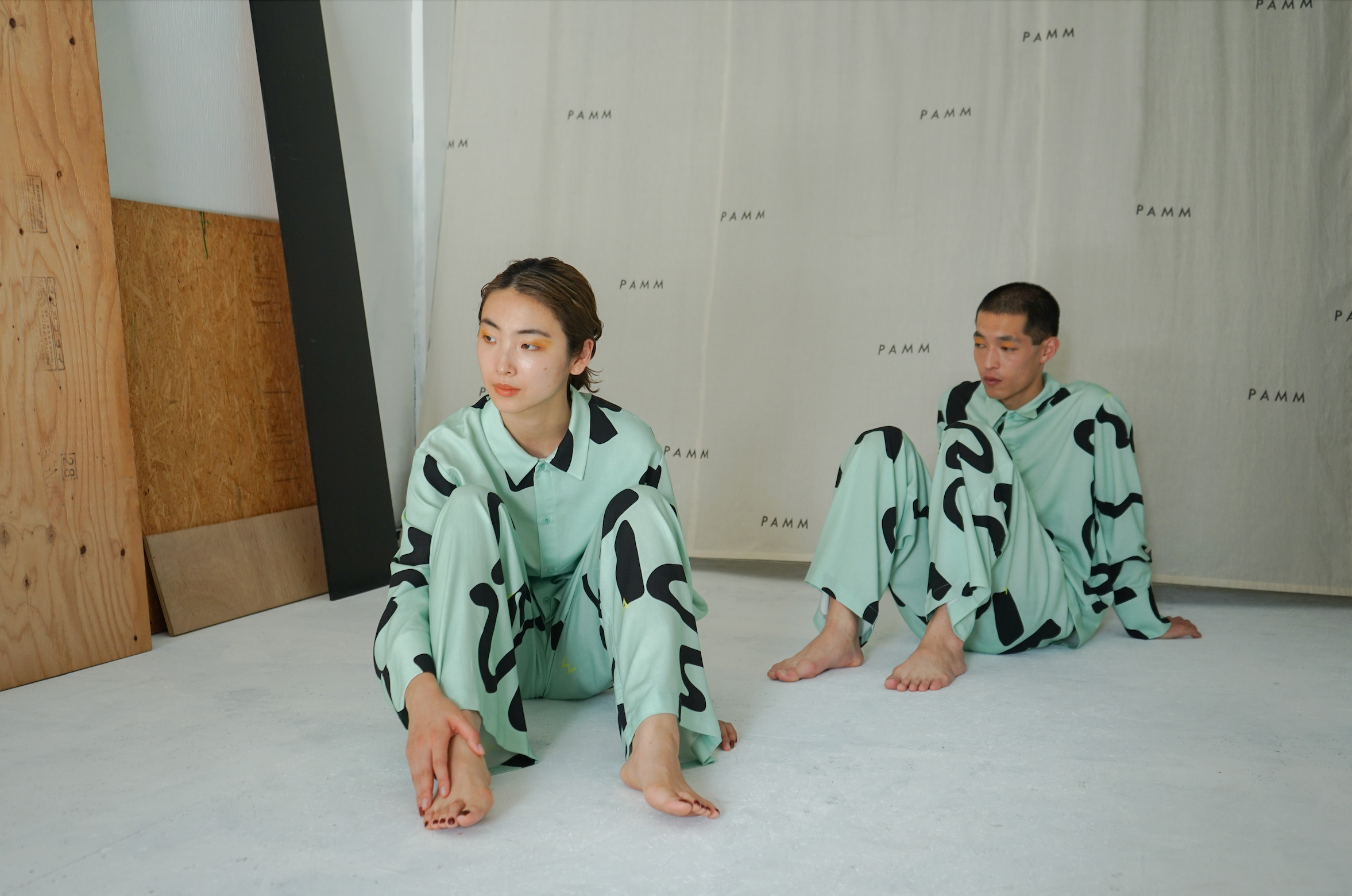 thanks sea pajamas(ミント×ブラック) – pamm.officialstore