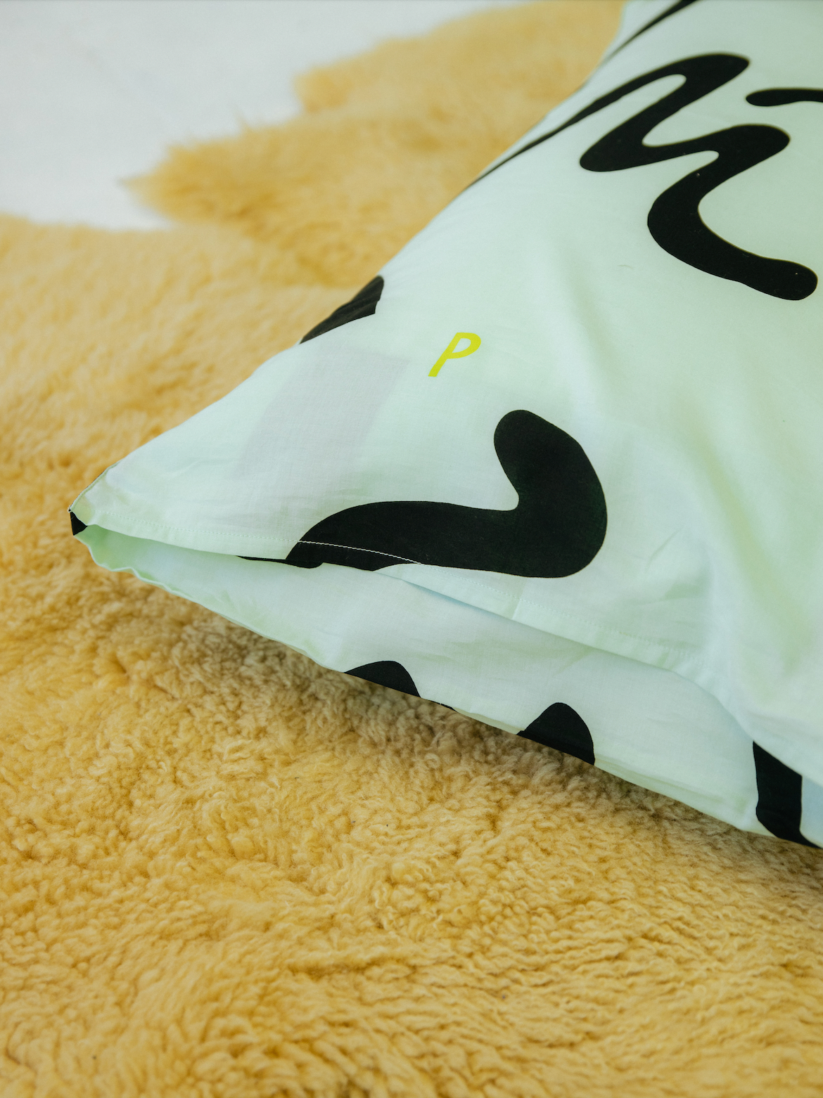 thanks sea pillow case(ミント×ブラック) – pamm.officialstore