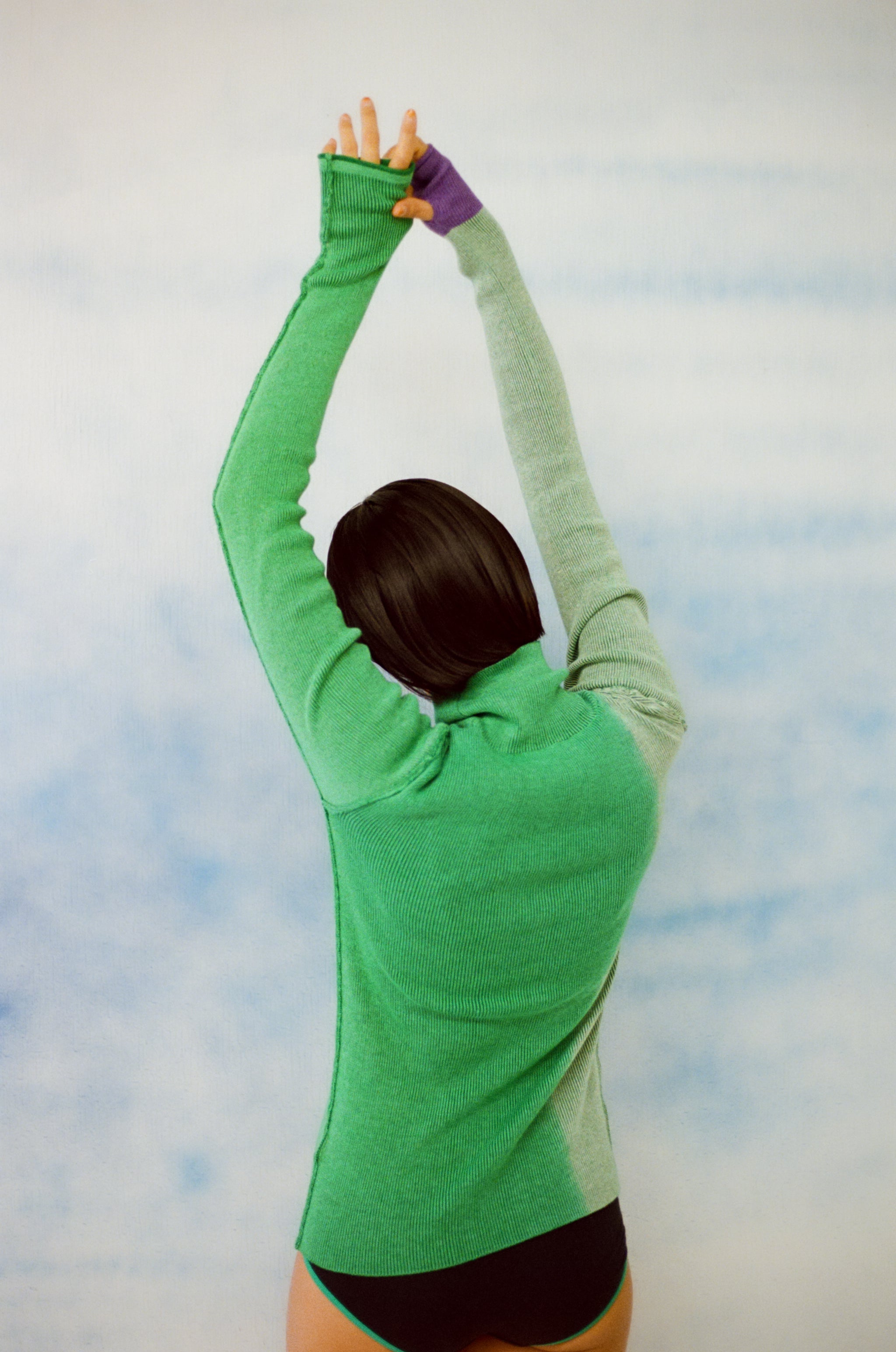 PAMM 手染めのハイネックリブニット 手染めのハイネックリブニット – pamm.officialstore