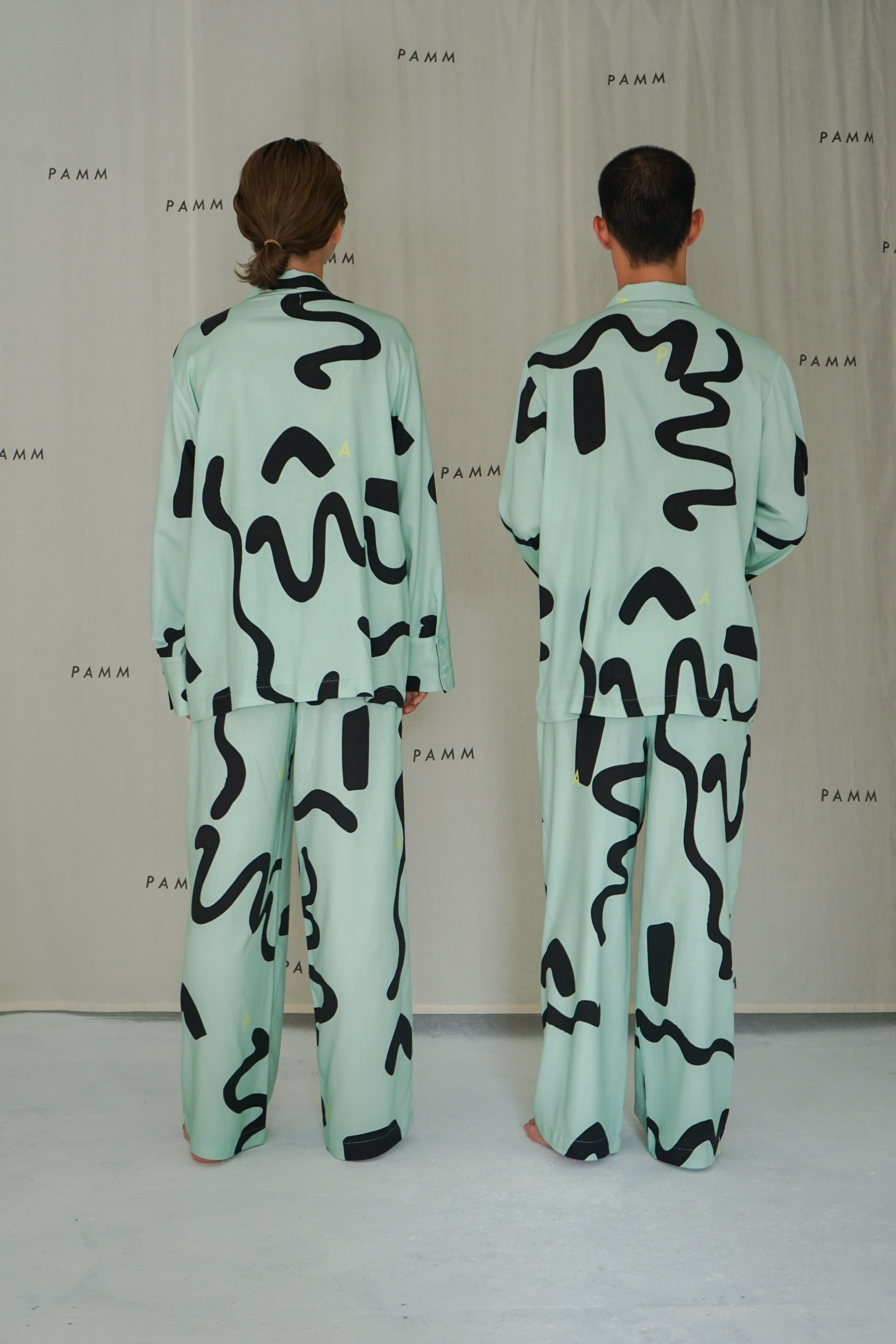 thanks sea pajamas(ミント×ブラック) – pamm.officialstore