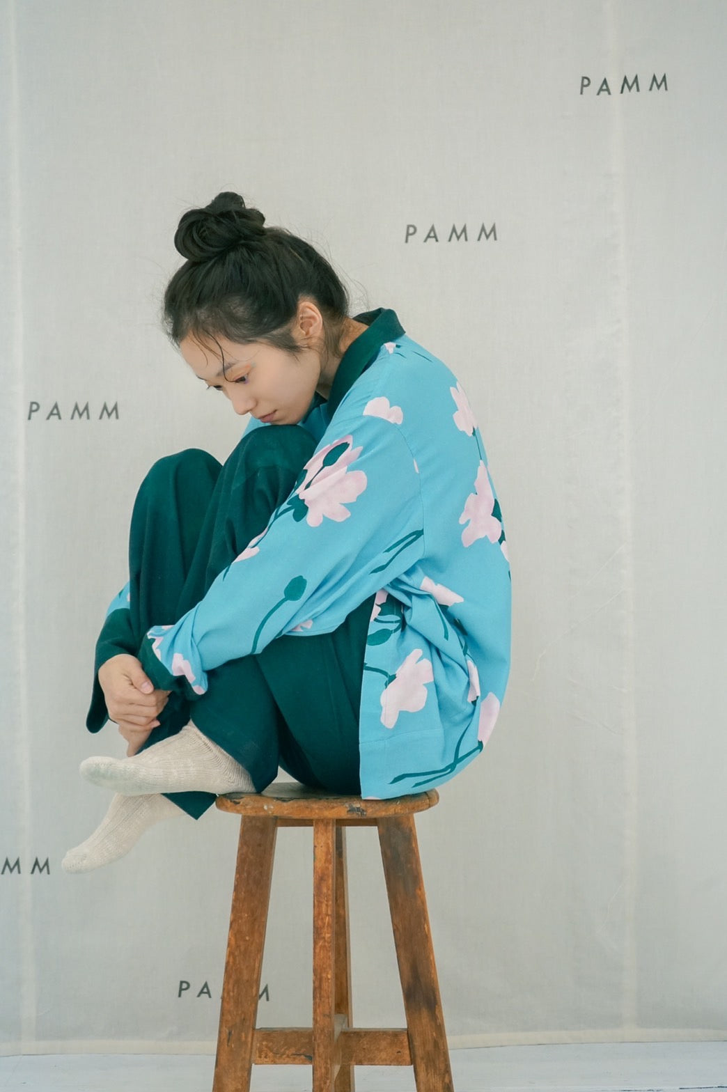 【即日発送】PAMM 知性のストライプマフラー&オリジナル巾着袋 即日発送】PAMM 知性のストライプマフラー&オリジナル巾着袋